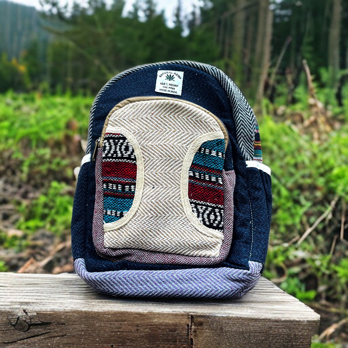 Small Hemp Backpack