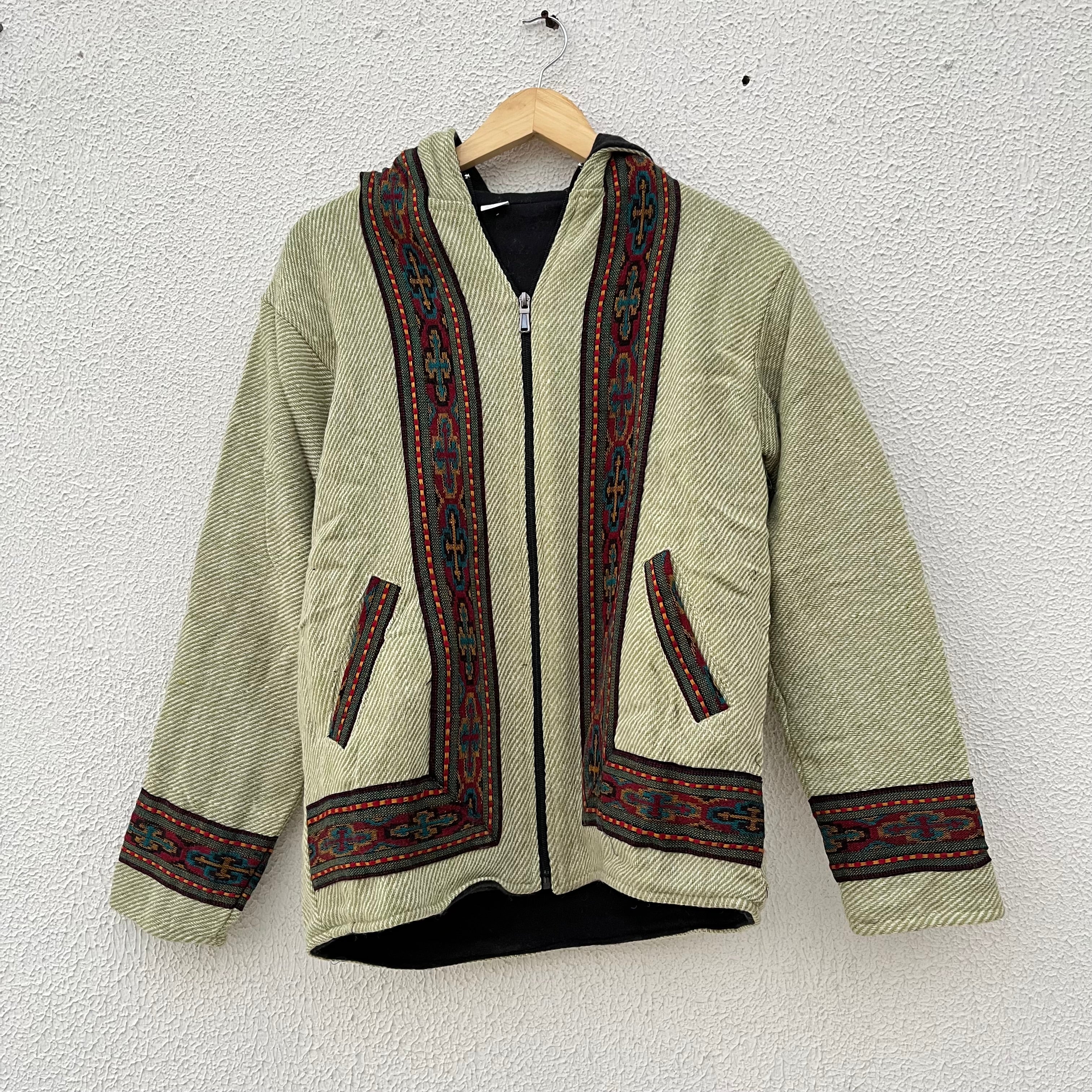Himachali Jacket - Light Green