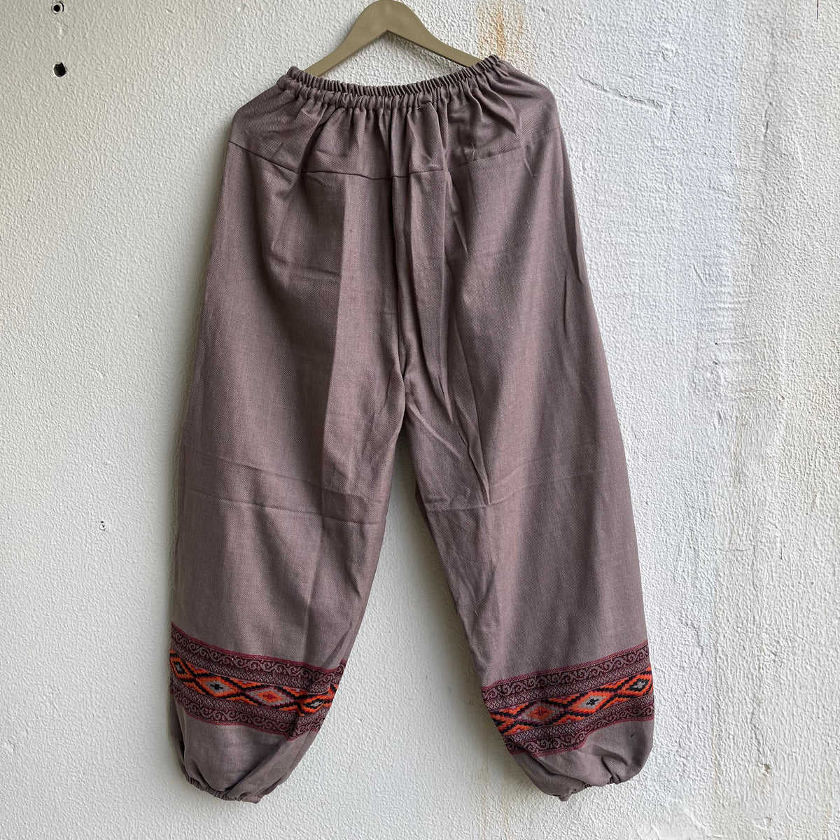 Woollen Pahadi Kullu Pants - Grey
