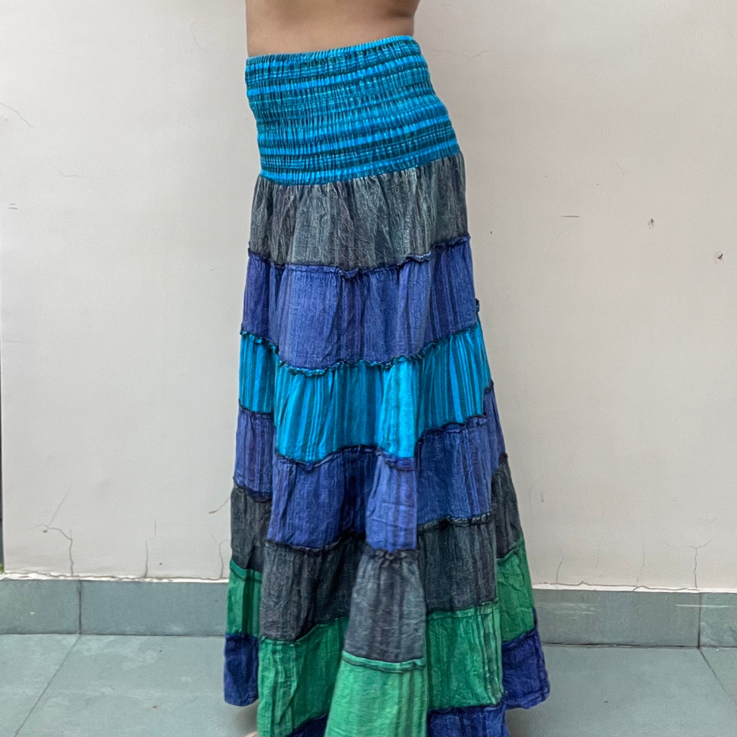 Boho Skirt - Sea