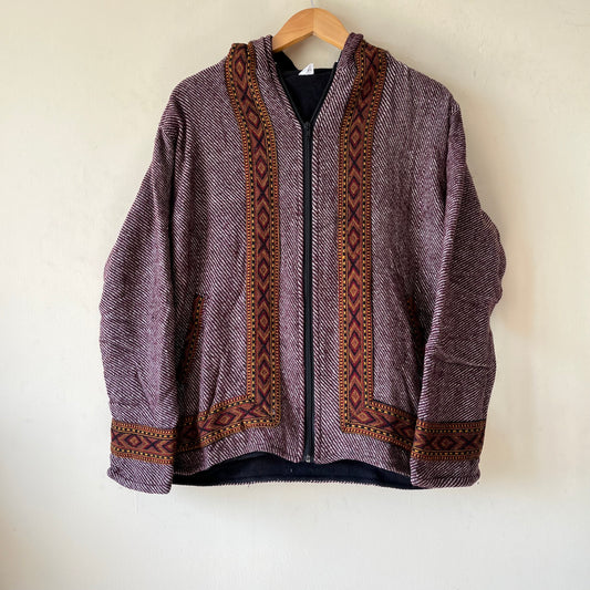 Himachali Jacket - Brick