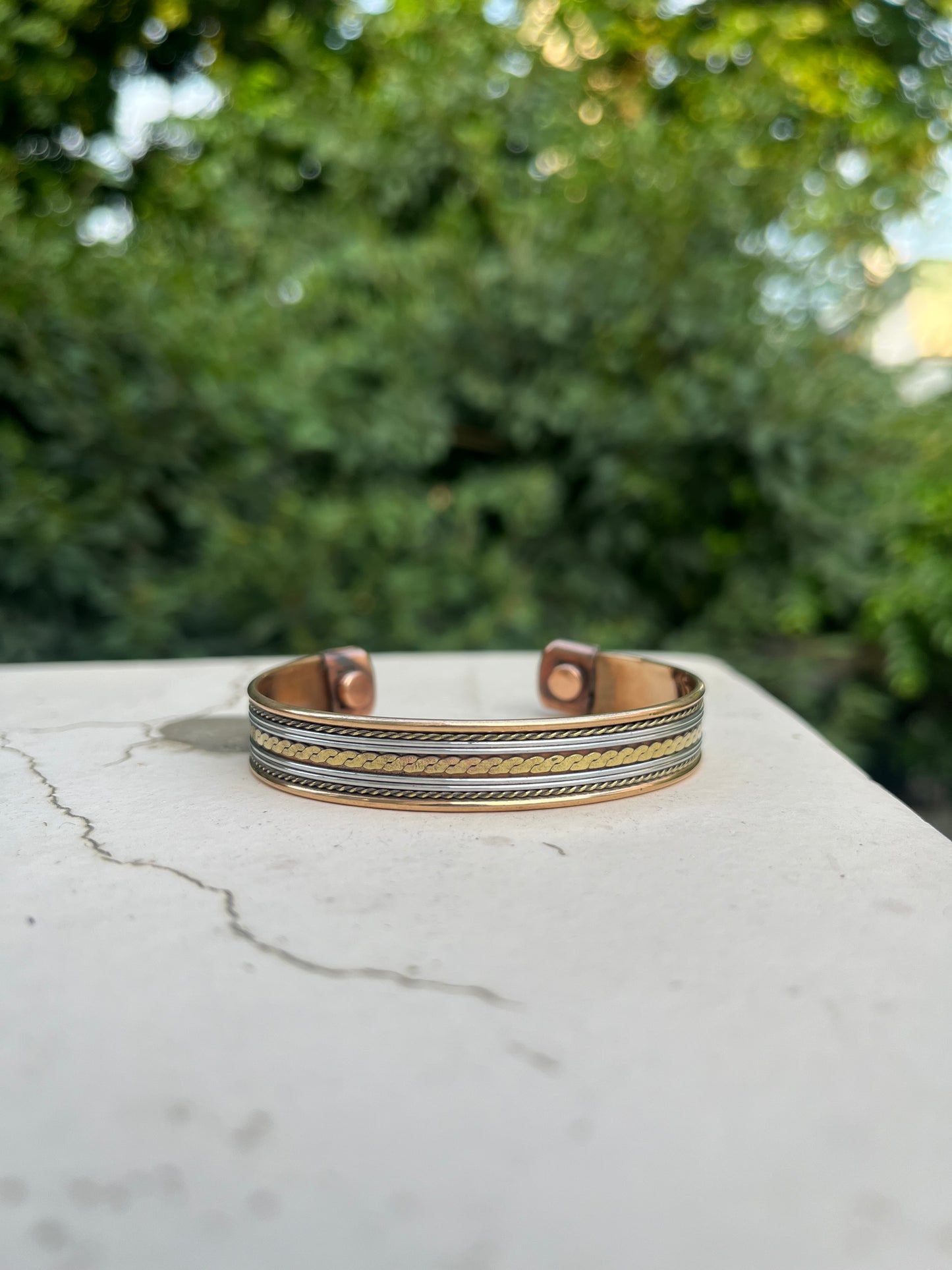 2 Brass Bracelet