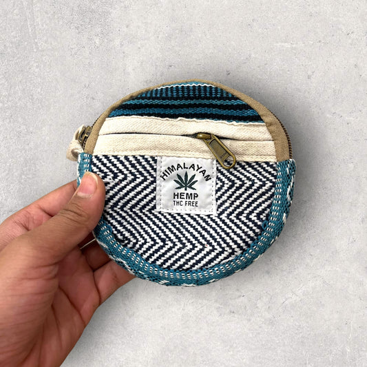 Mini Hemp Pouch (Round)