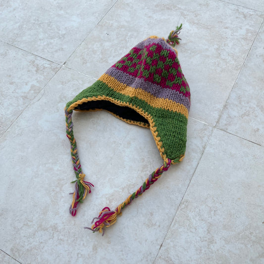 Winter Cap with braids