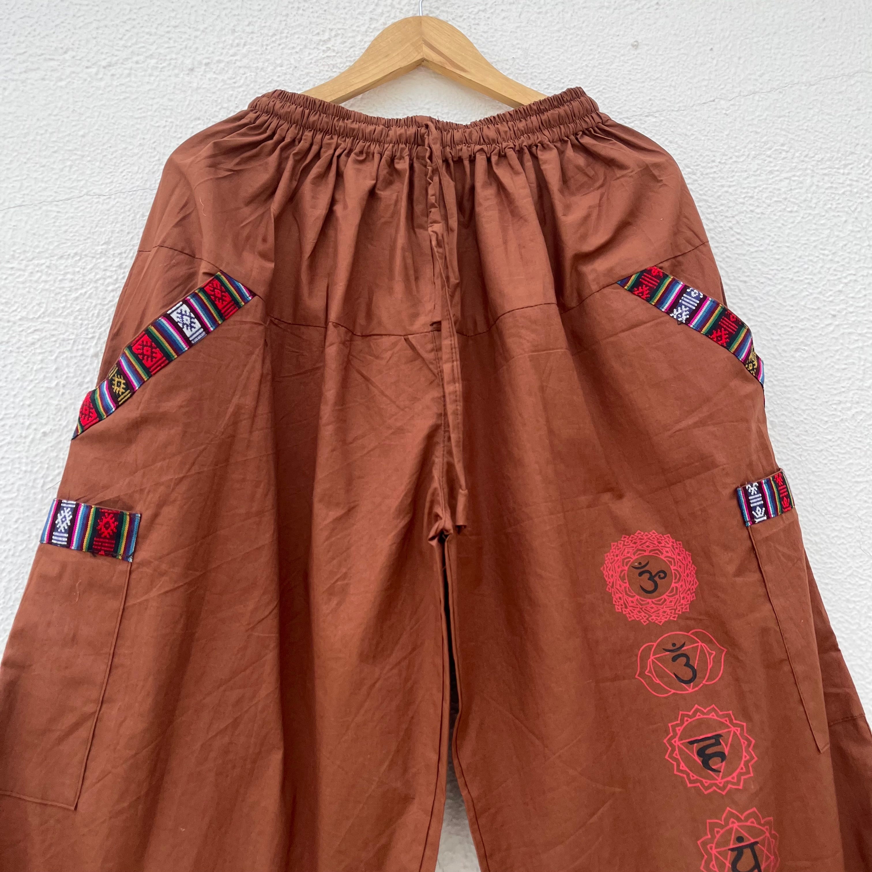 Pahadi Chakra Pants - Brown