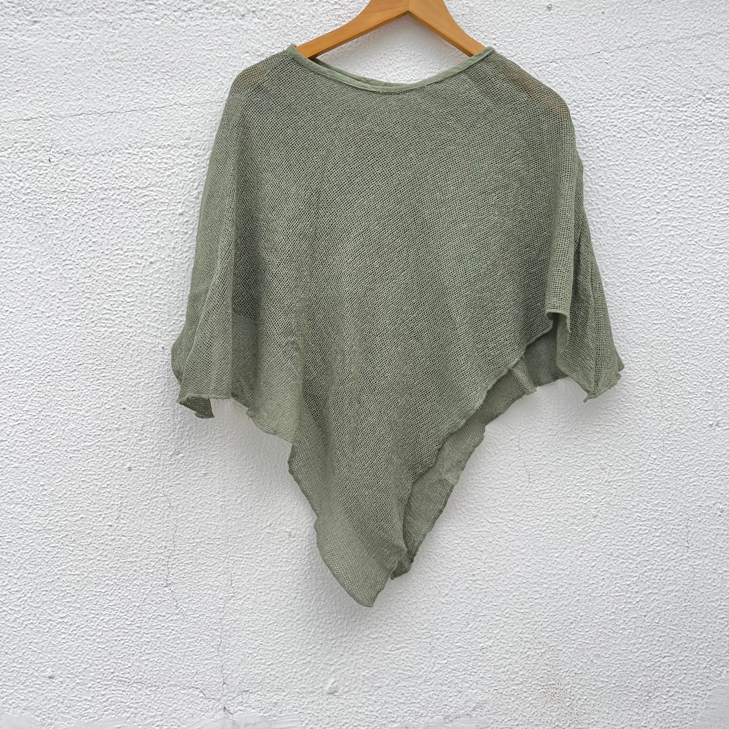 Shayra Cotton Top - Sage Green