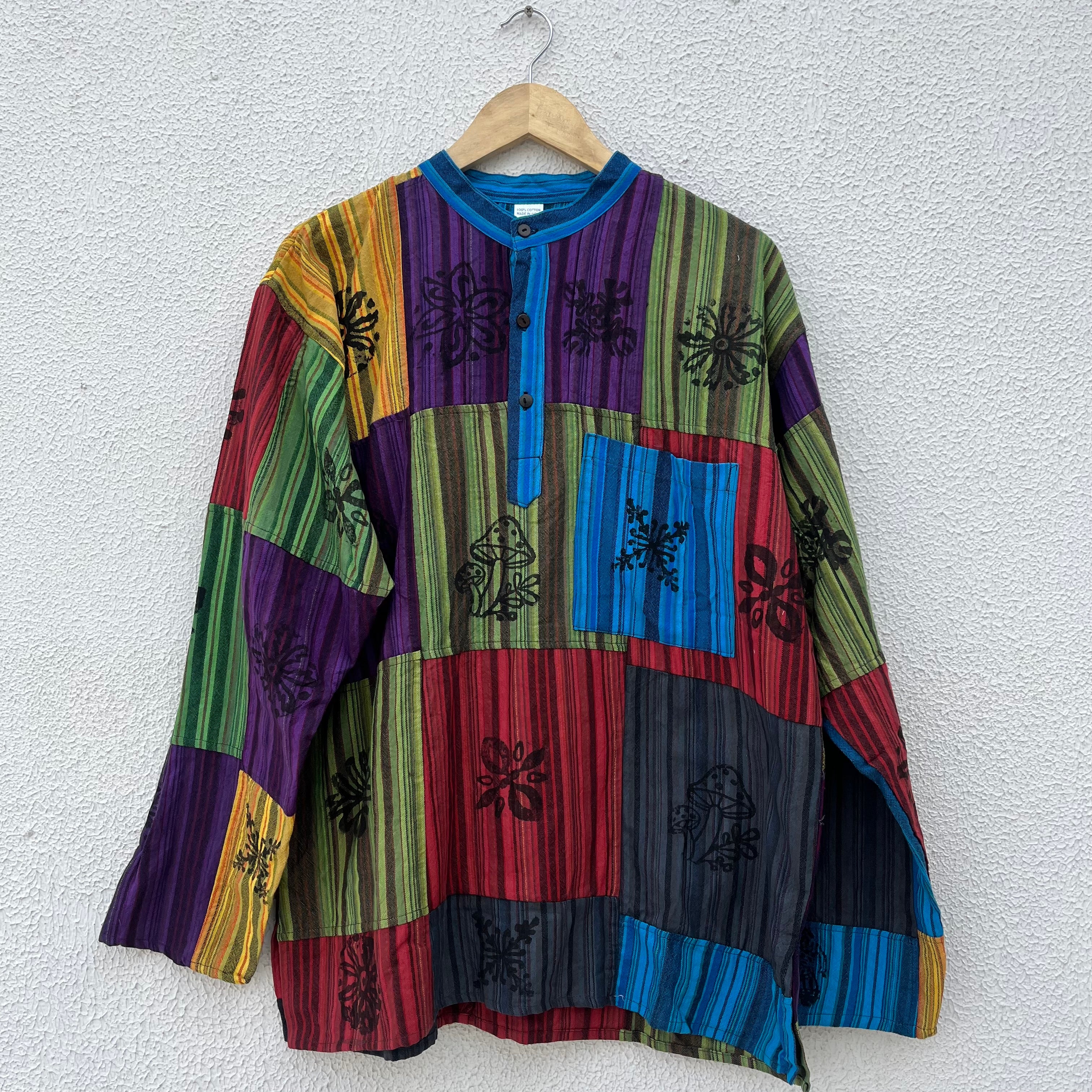 Nomad Patchwork Kurta - Multicolour