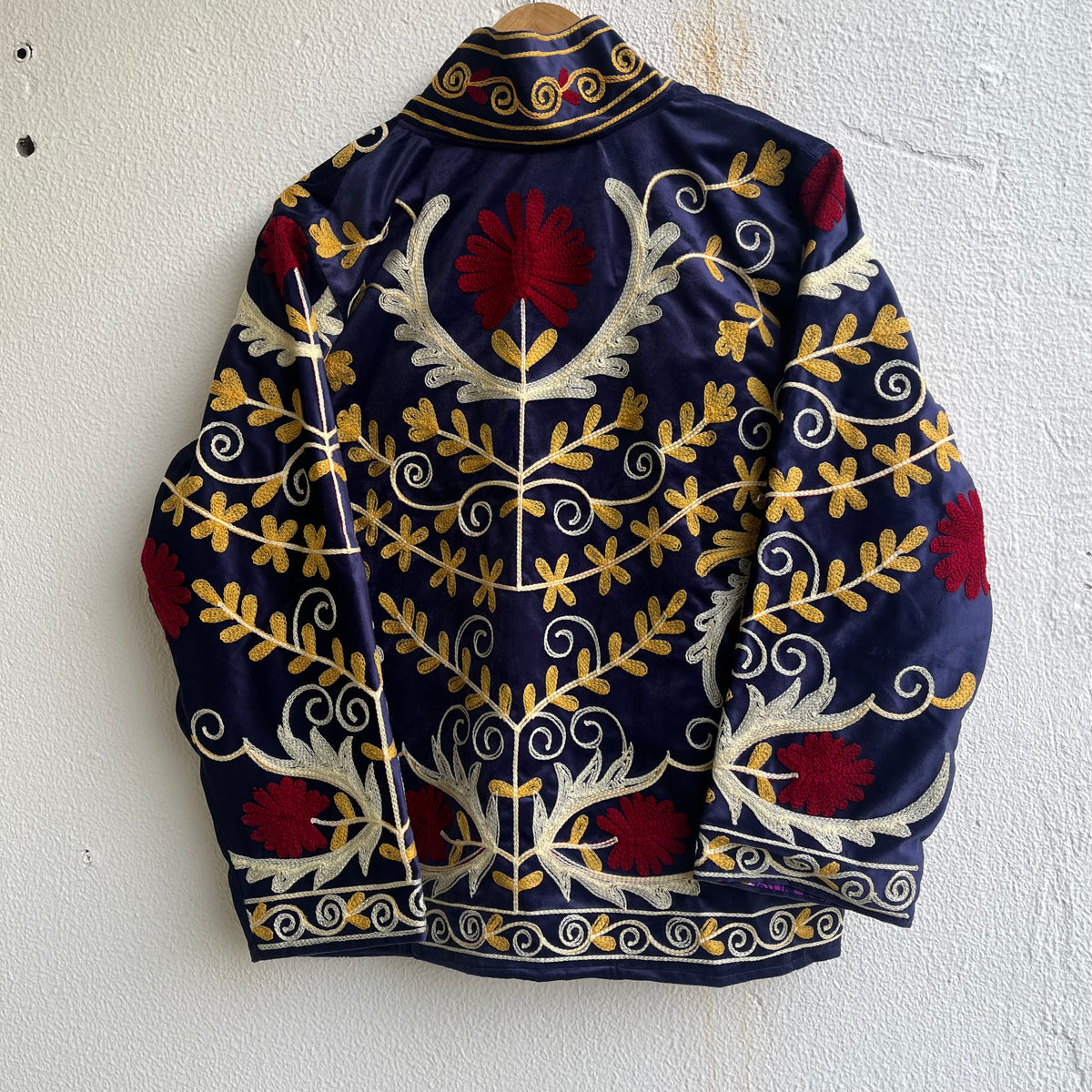 Jaipuri Thread Velvet Jacket