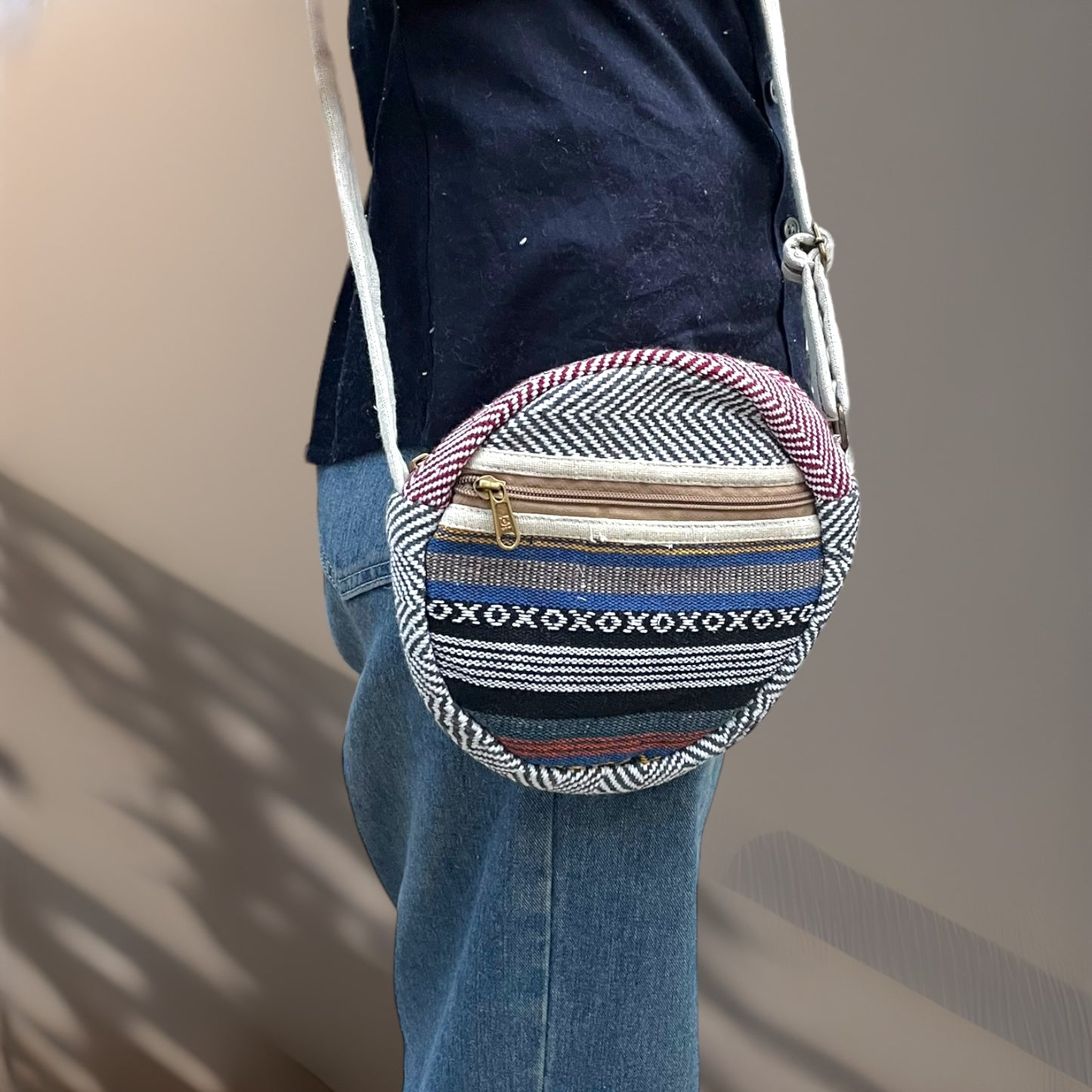 Round Sling Bag