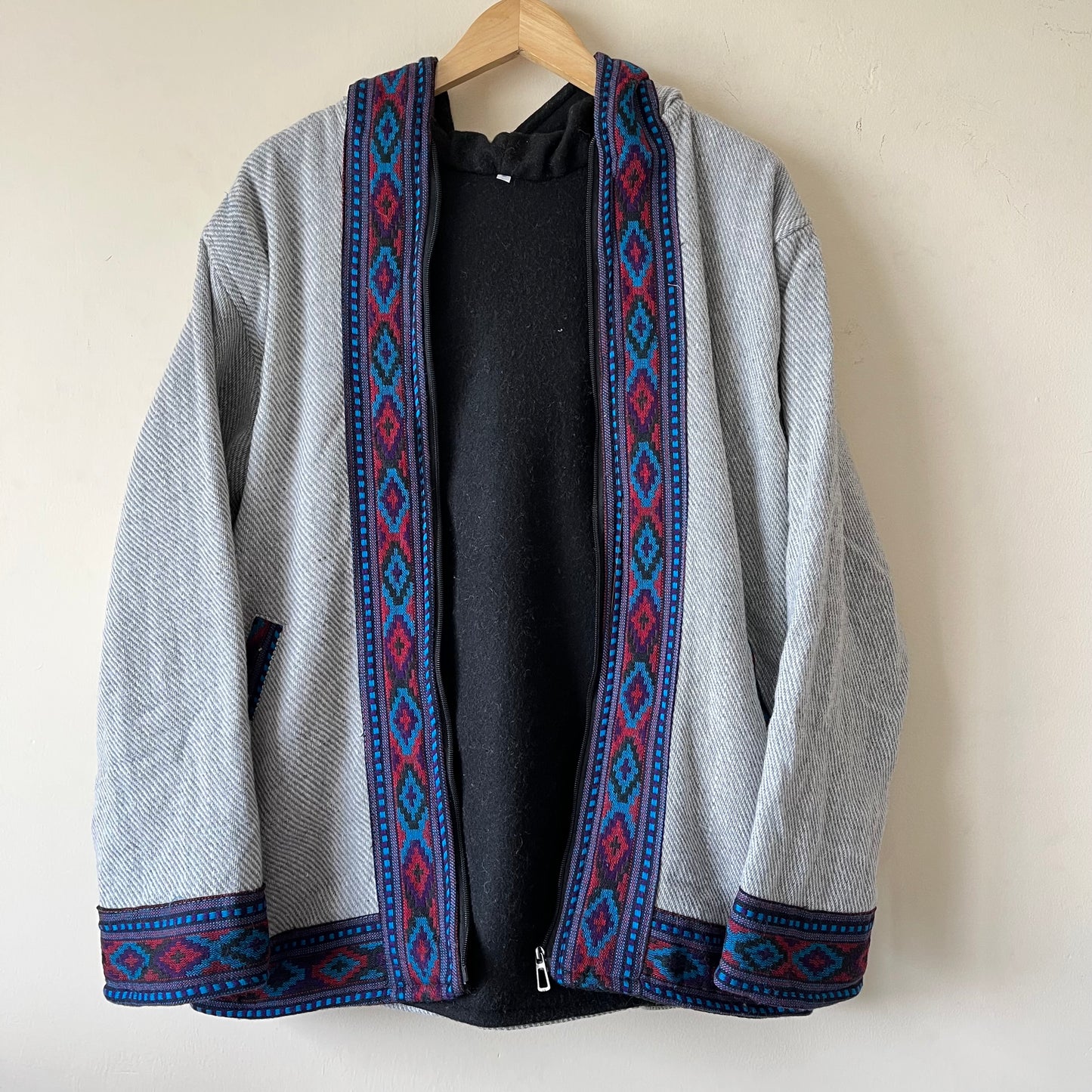 Himachali Jacket - White