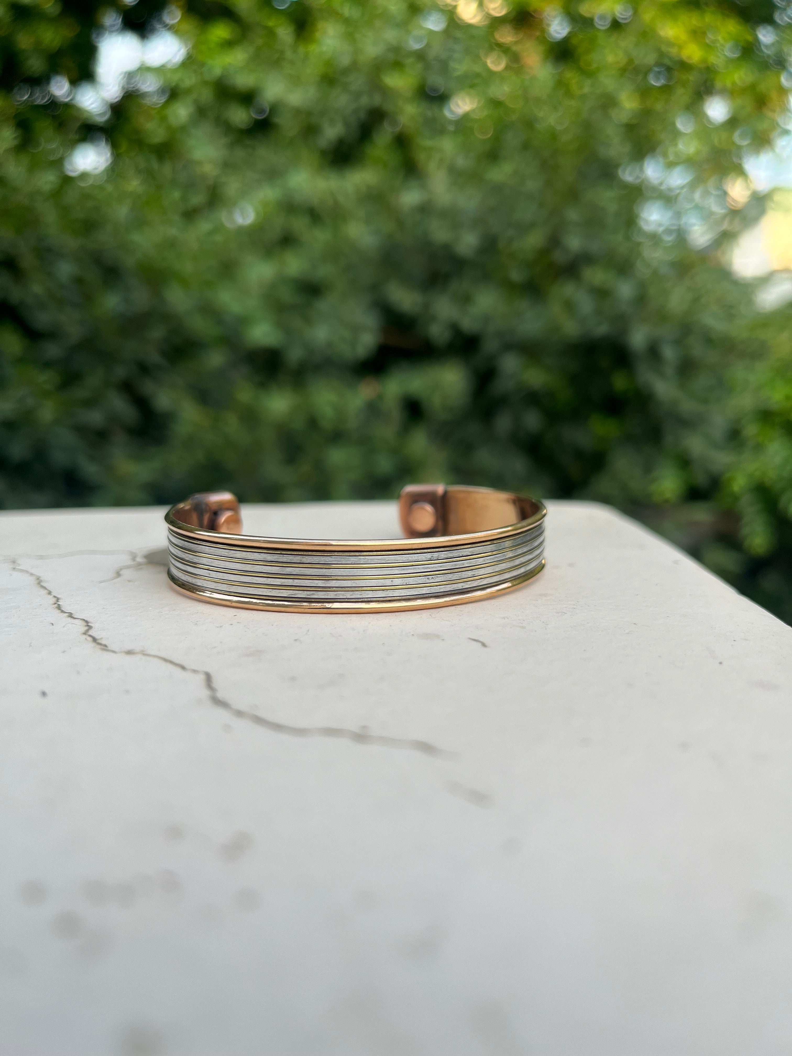 2 Brass Bracelet