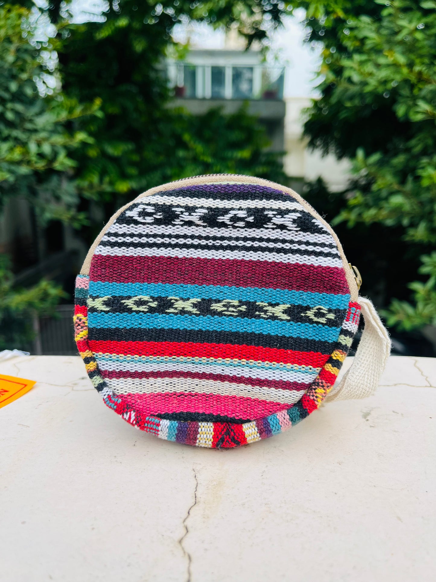 Mini Hemp Pouch (Round)