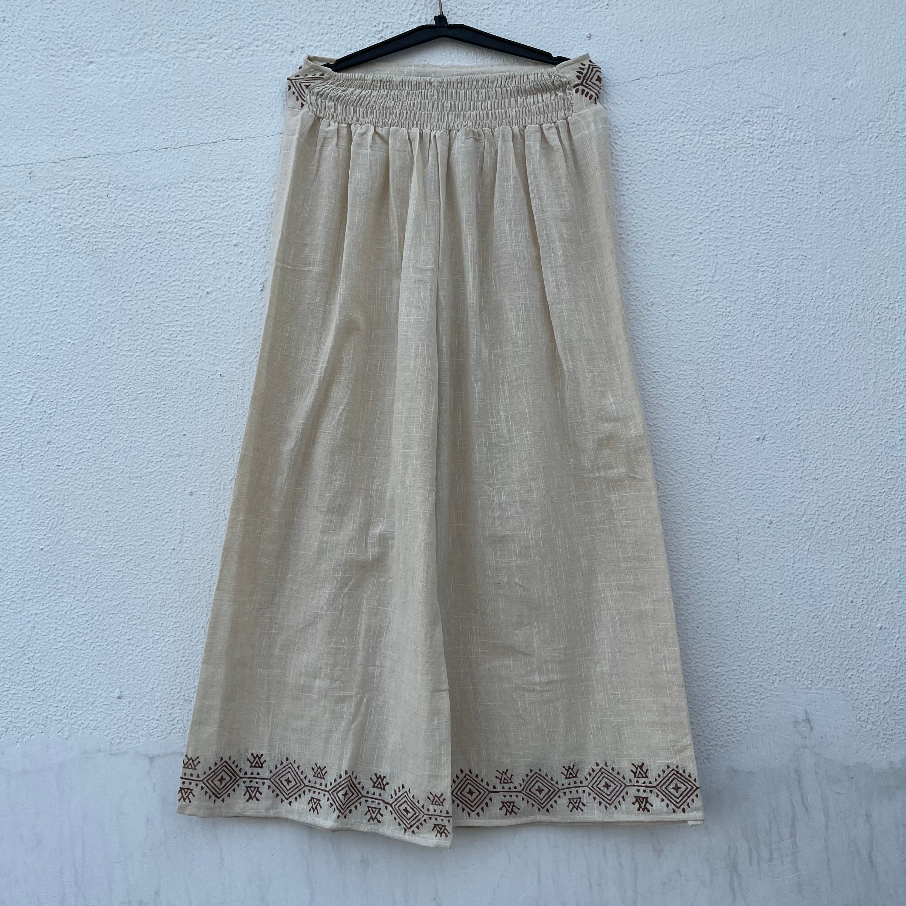 Mastani Cotton Pant- Ivory
