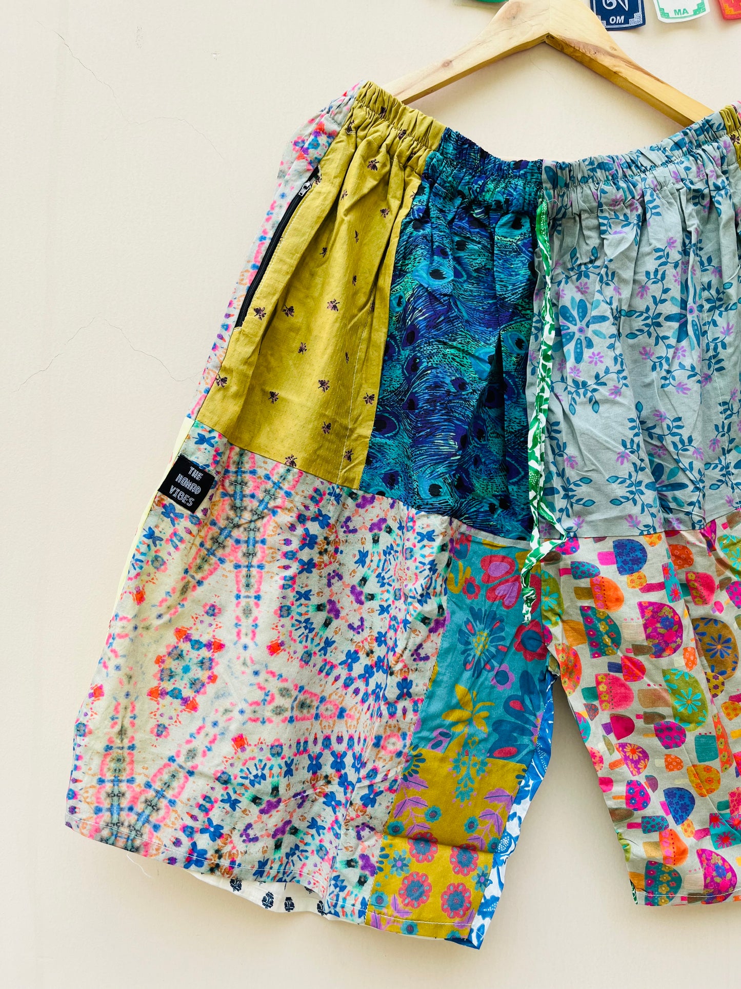 Baggy Patchwork Shorts