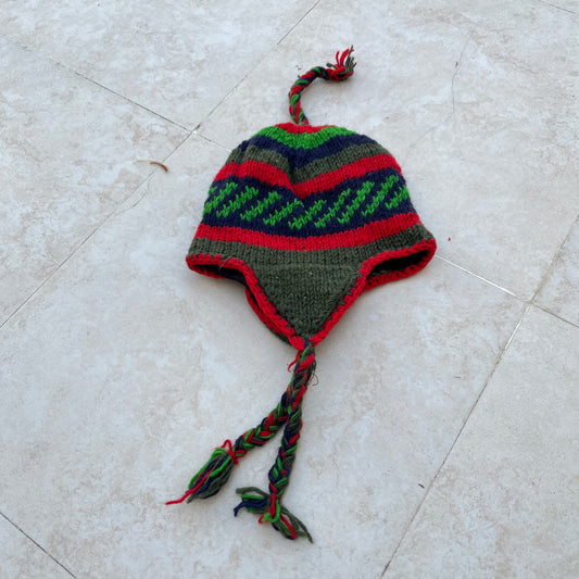 Winter Cap with braids