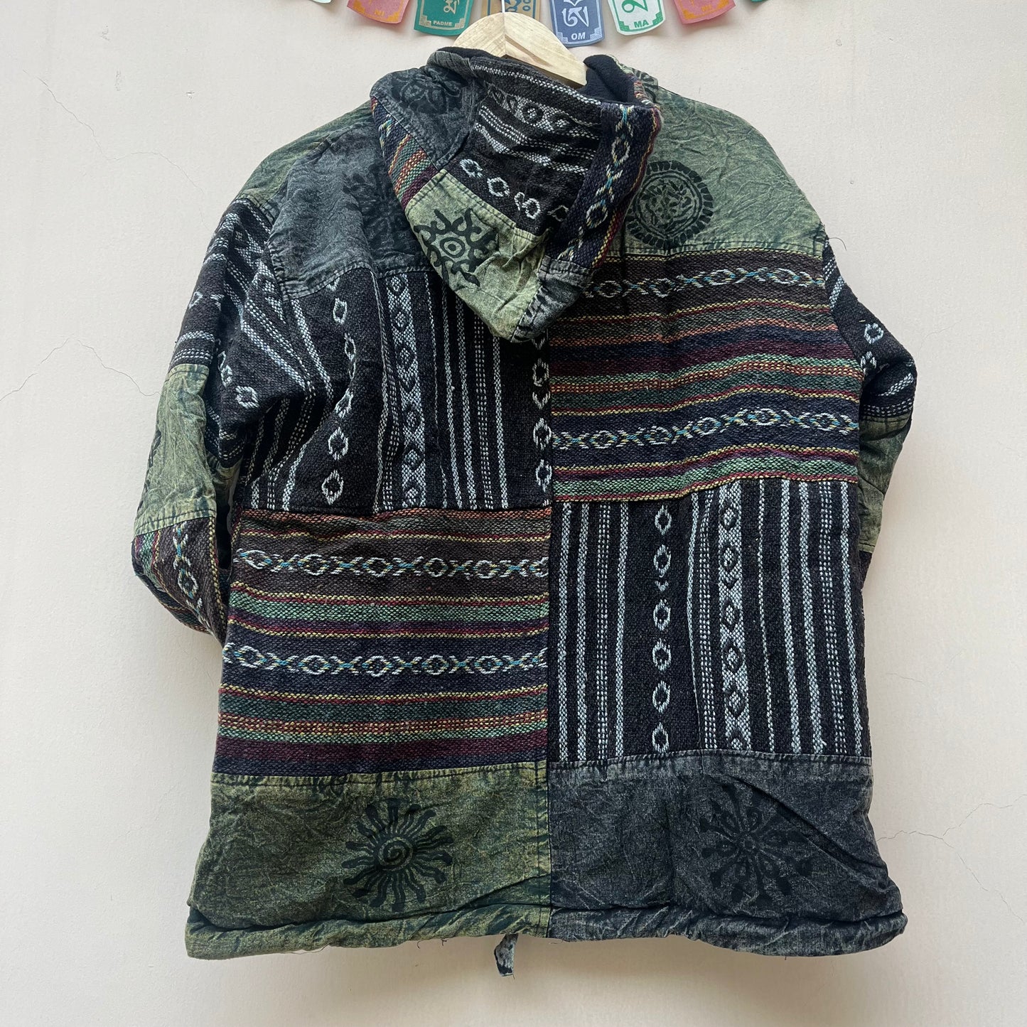 Pahadi Thread Jacket - Army