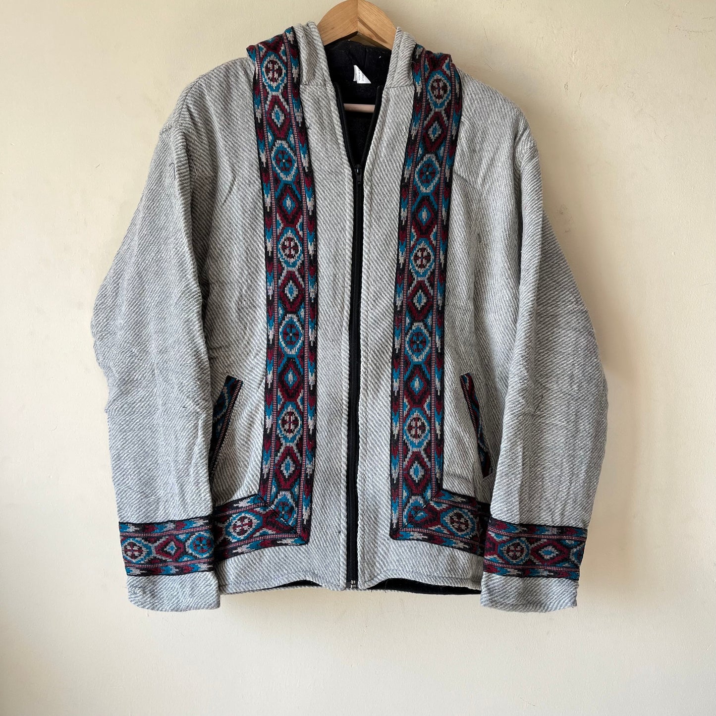 Himachali Jacket - Light Grey
