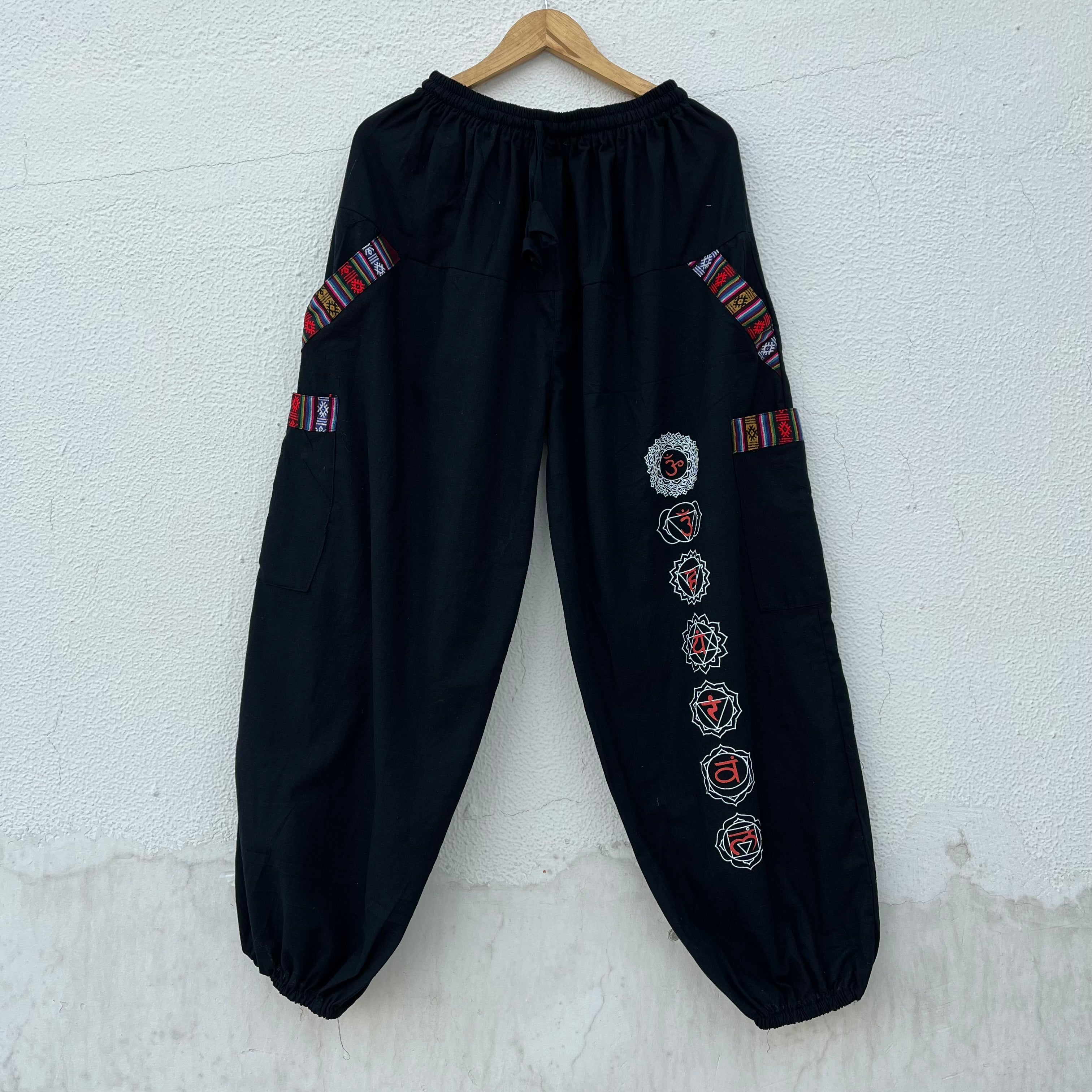 Pahadi Chakra Pants - Black