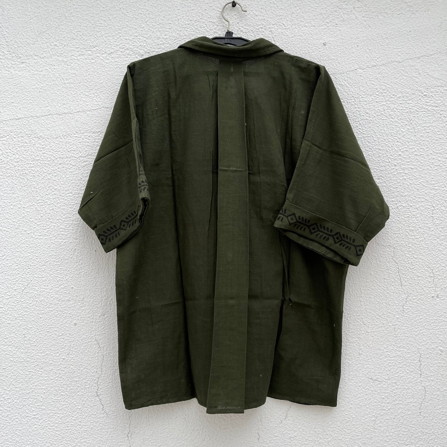 Rahgir Cotton Unisex Shirt 2.0 - Forest Green
