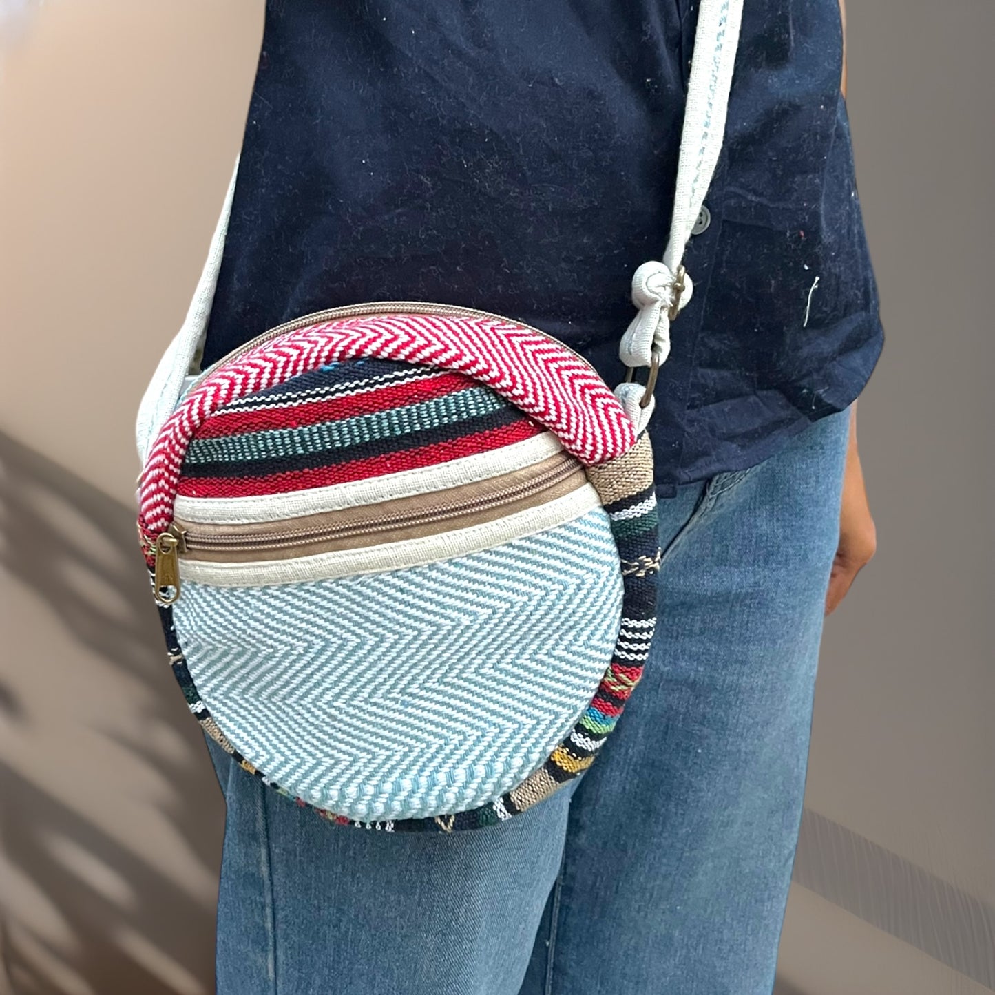 Round Sling Bag