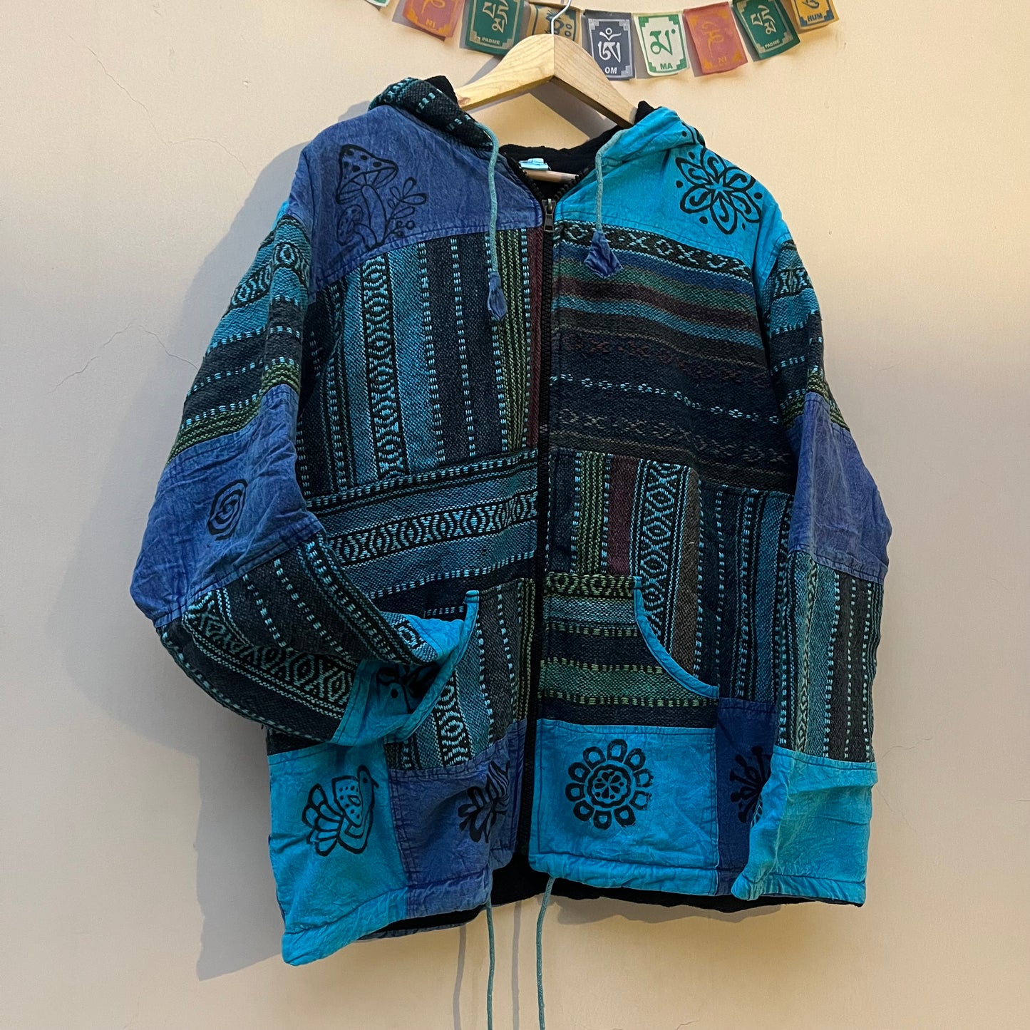 Pahadi Thread Jacket
 - Sea