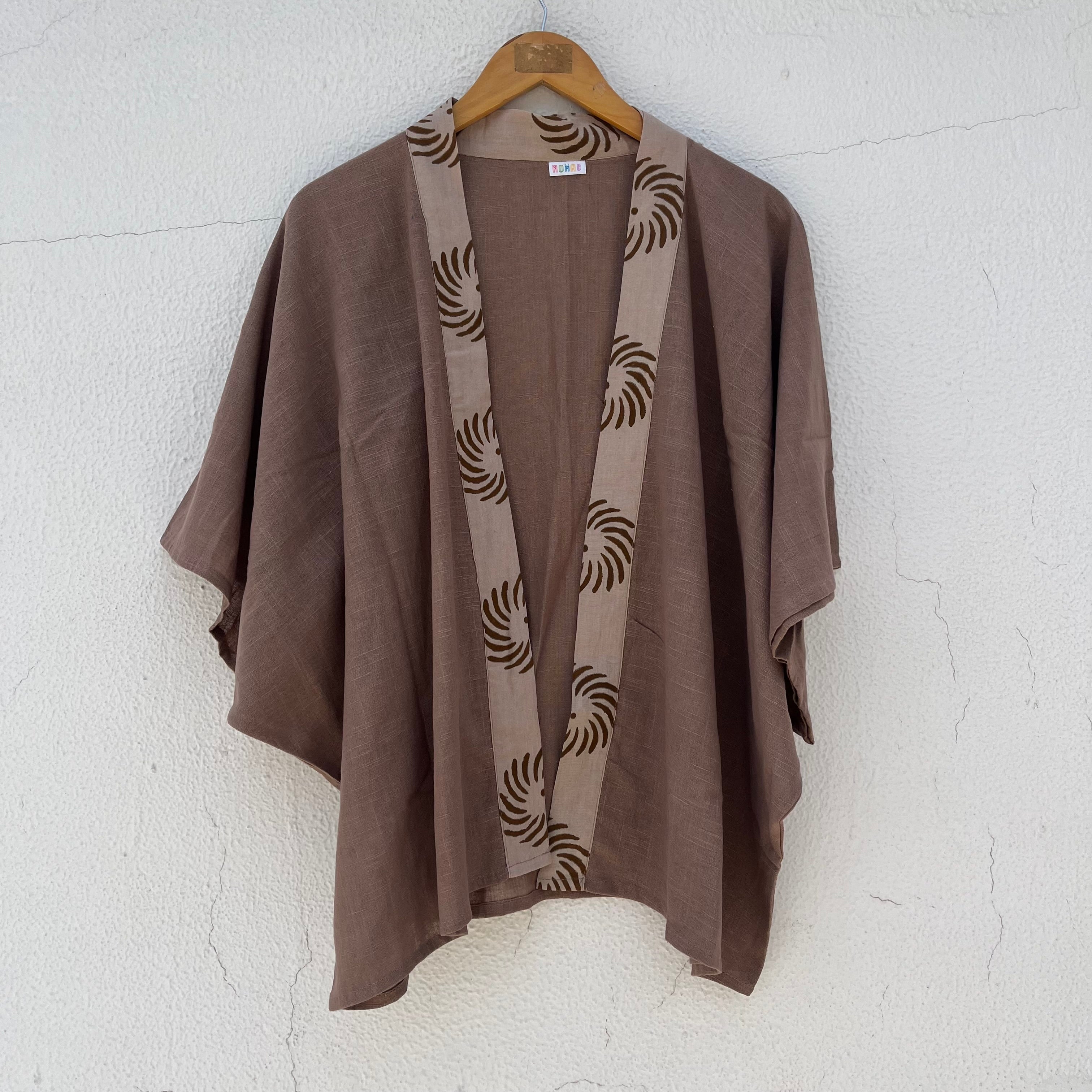 Arika Cotton Shrug- Light Sand