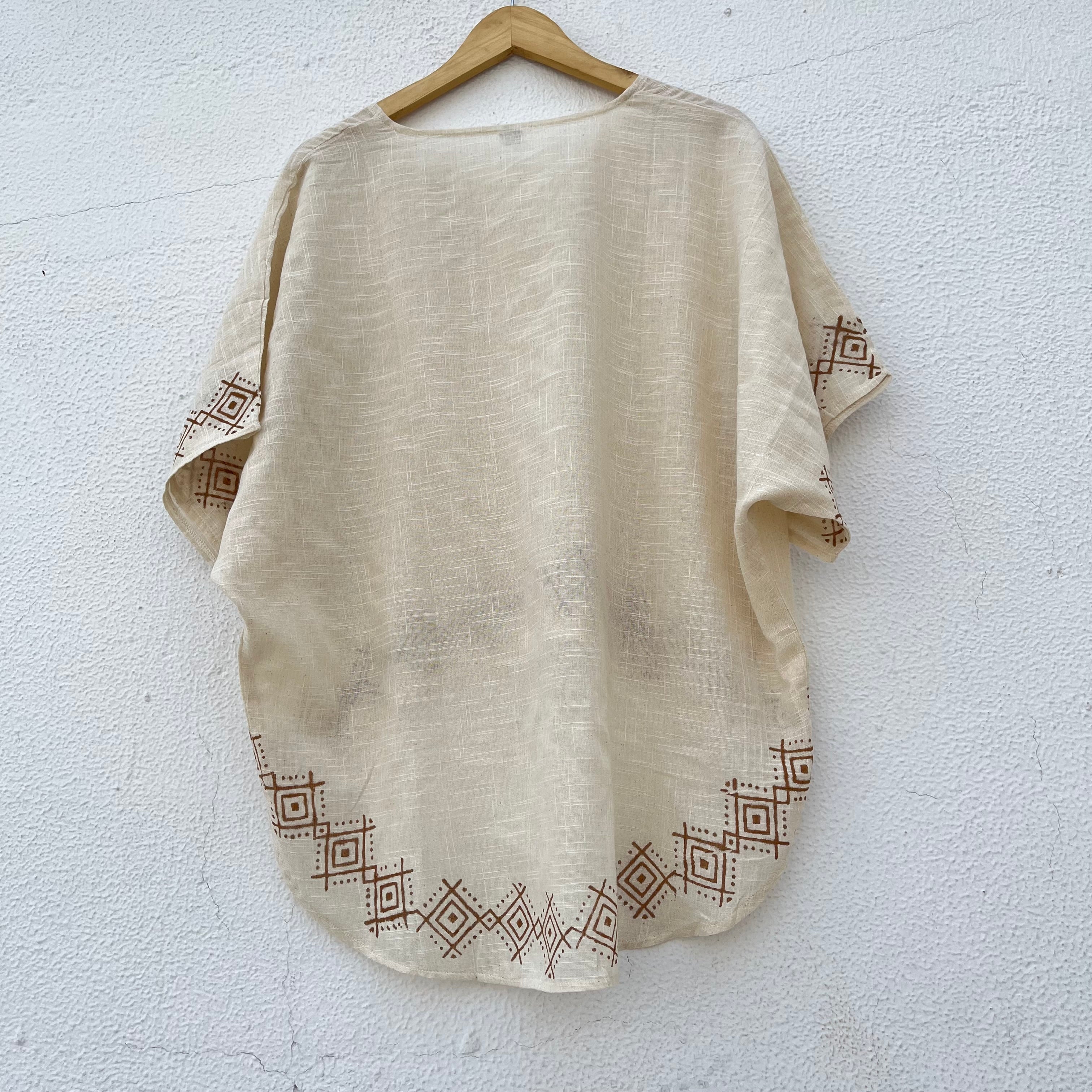 Aawara Cotton Top- Warm Cream