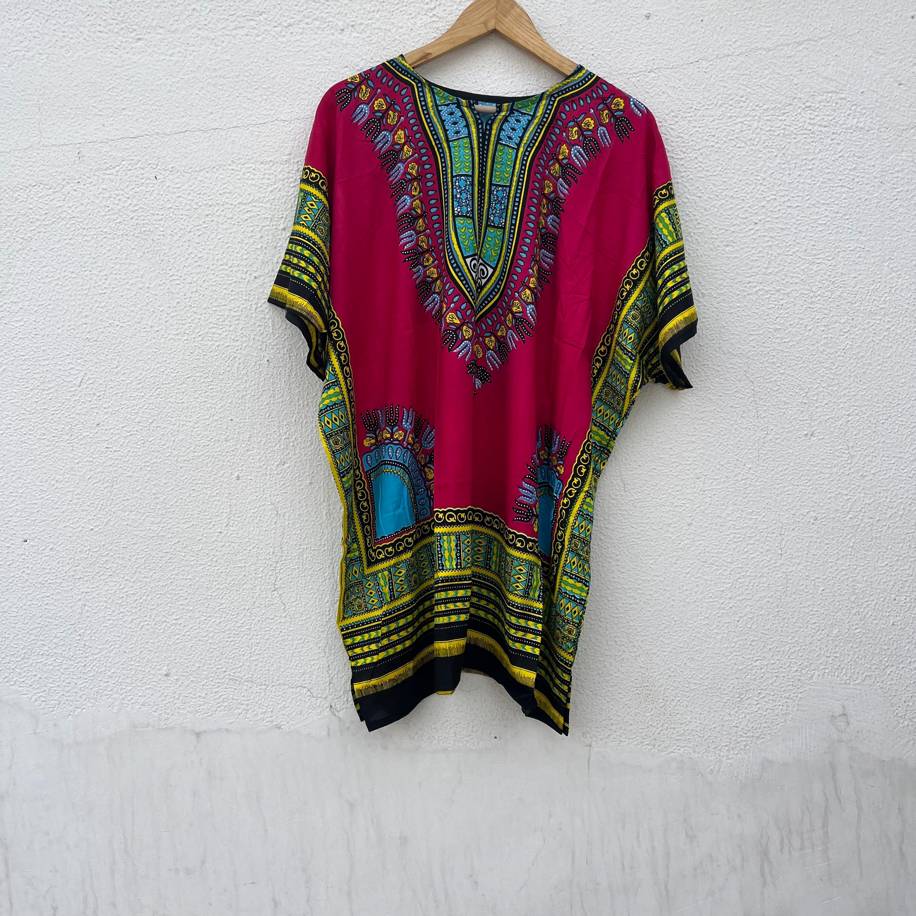Dashiki Shirt - Pink