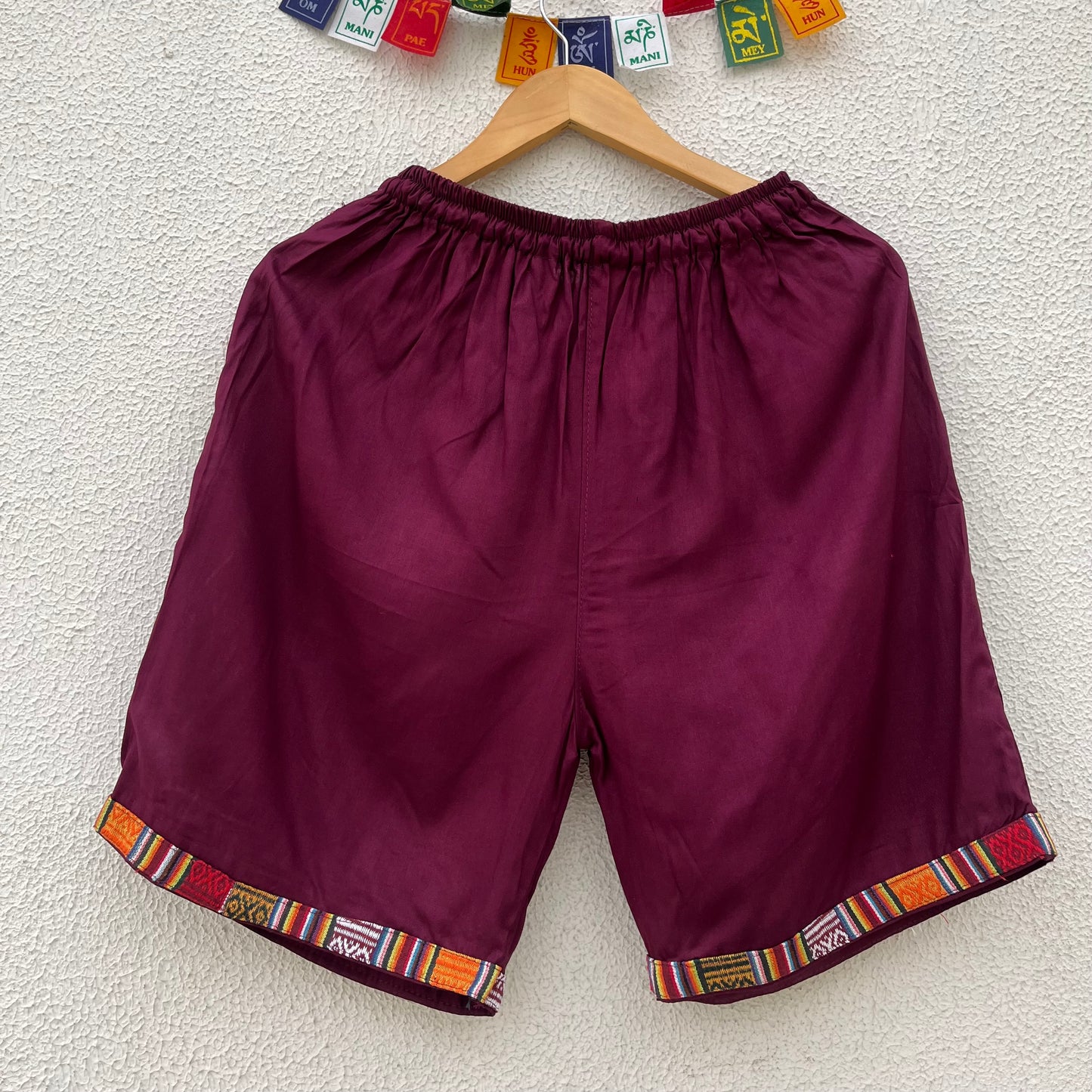 Pahadi Shorts - Wine