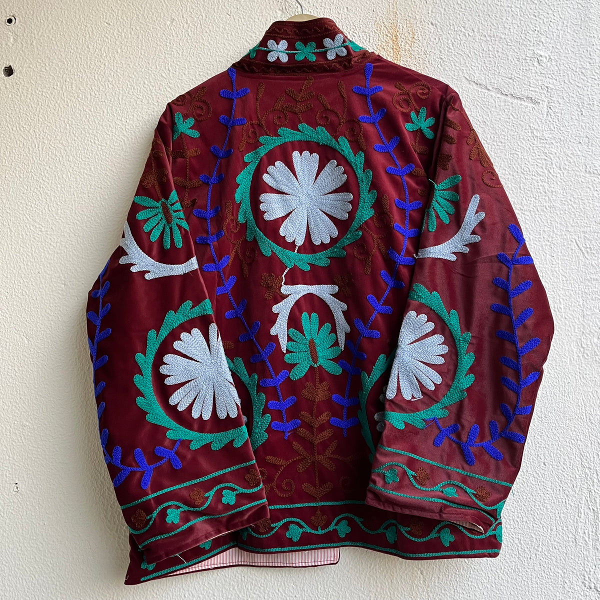 Jaipuri Thread Velvet Jacket