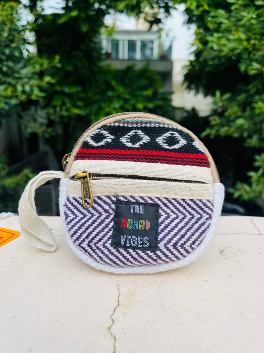 Mini Hemp Pouch (Round)