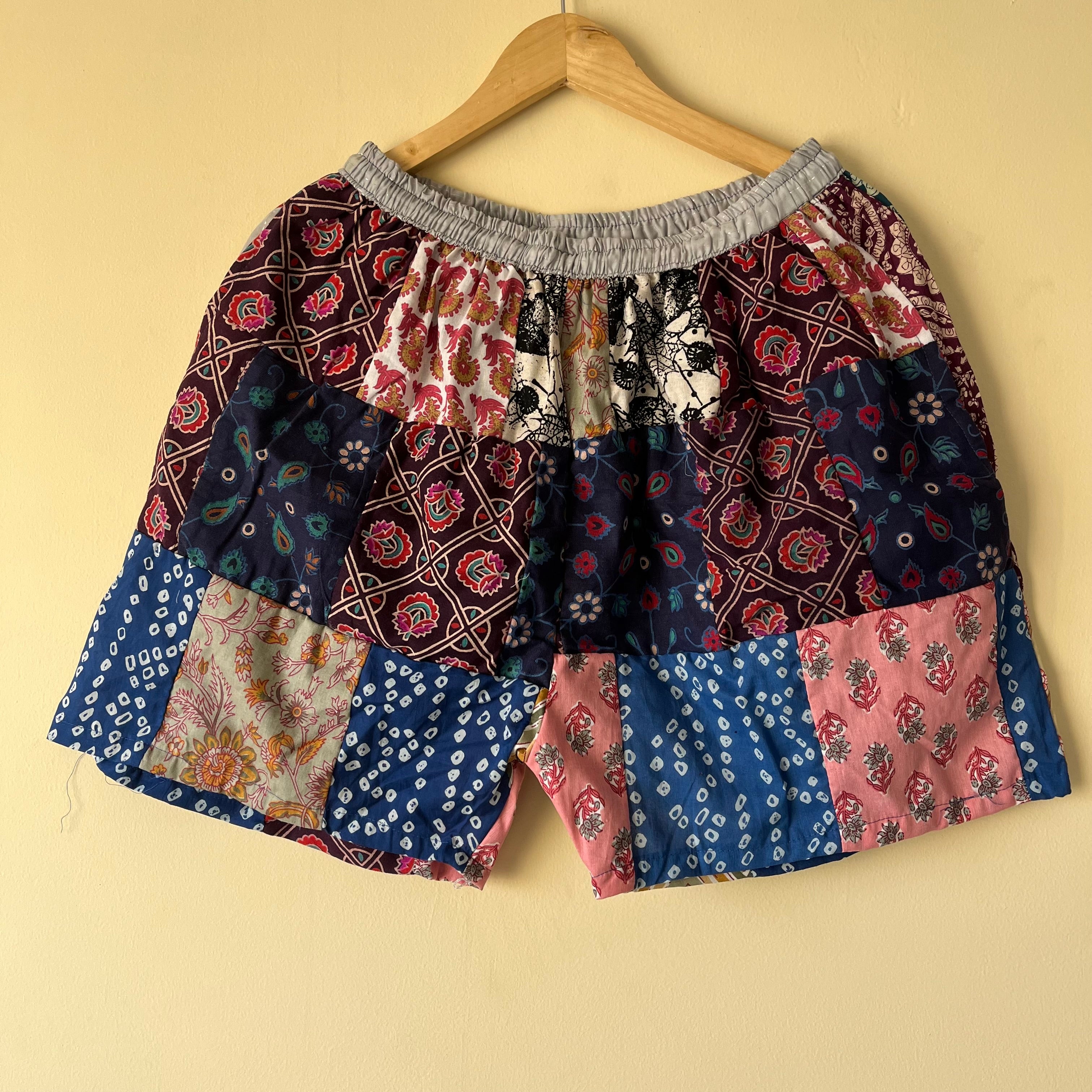 Patchwork Shorts - Mix Colours