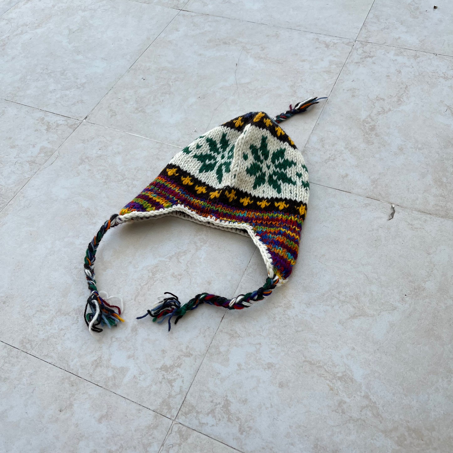 Winter Cap with braids