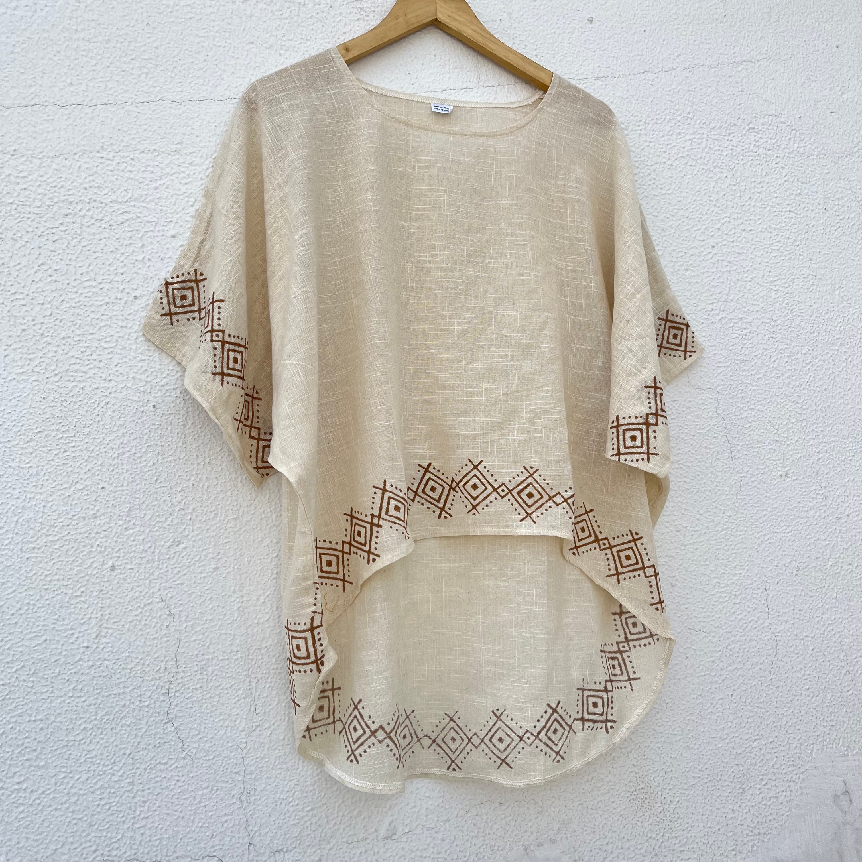 Aawara Cotton Top- Warm Cream