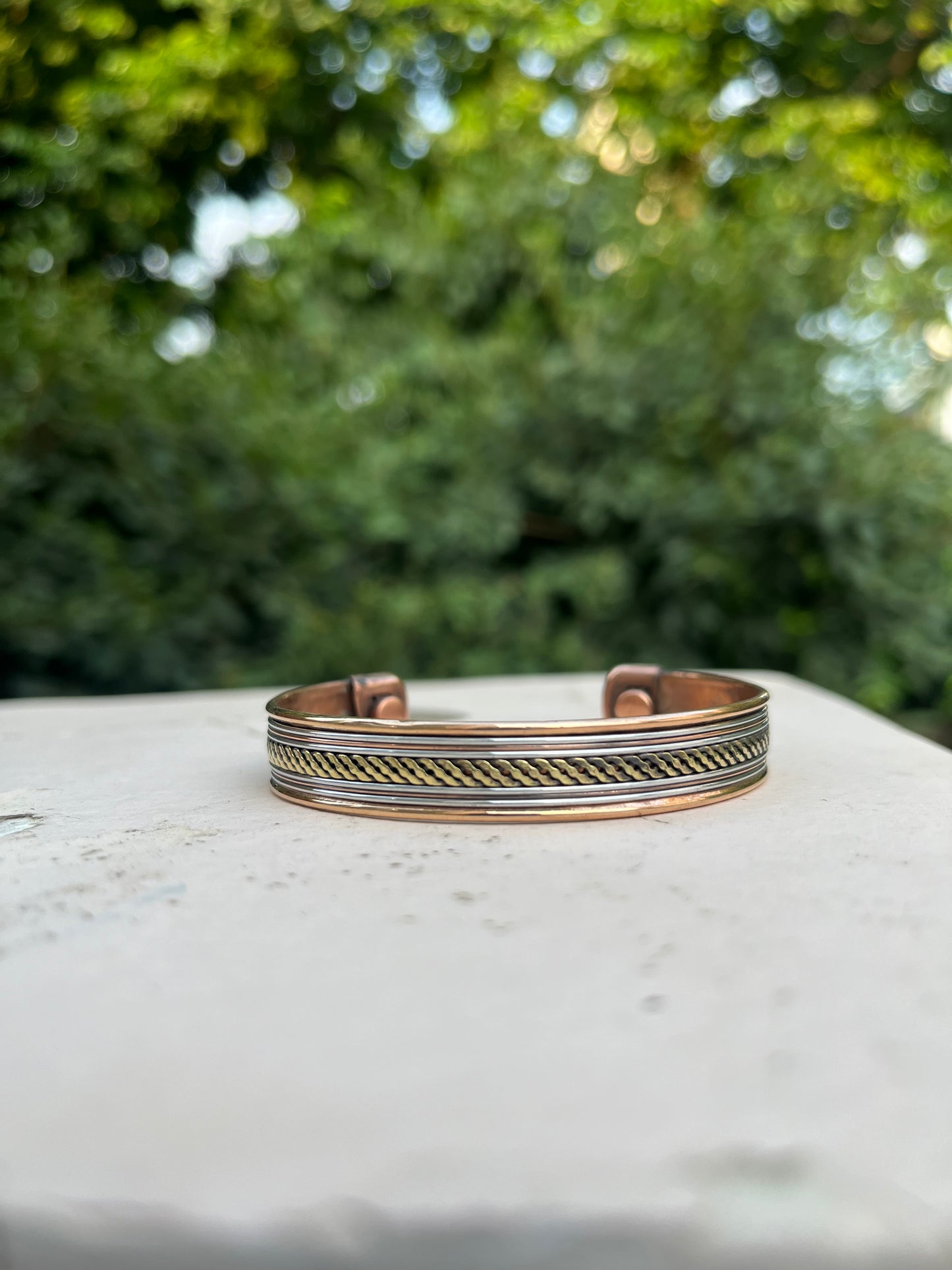 2 Brass Bracelet