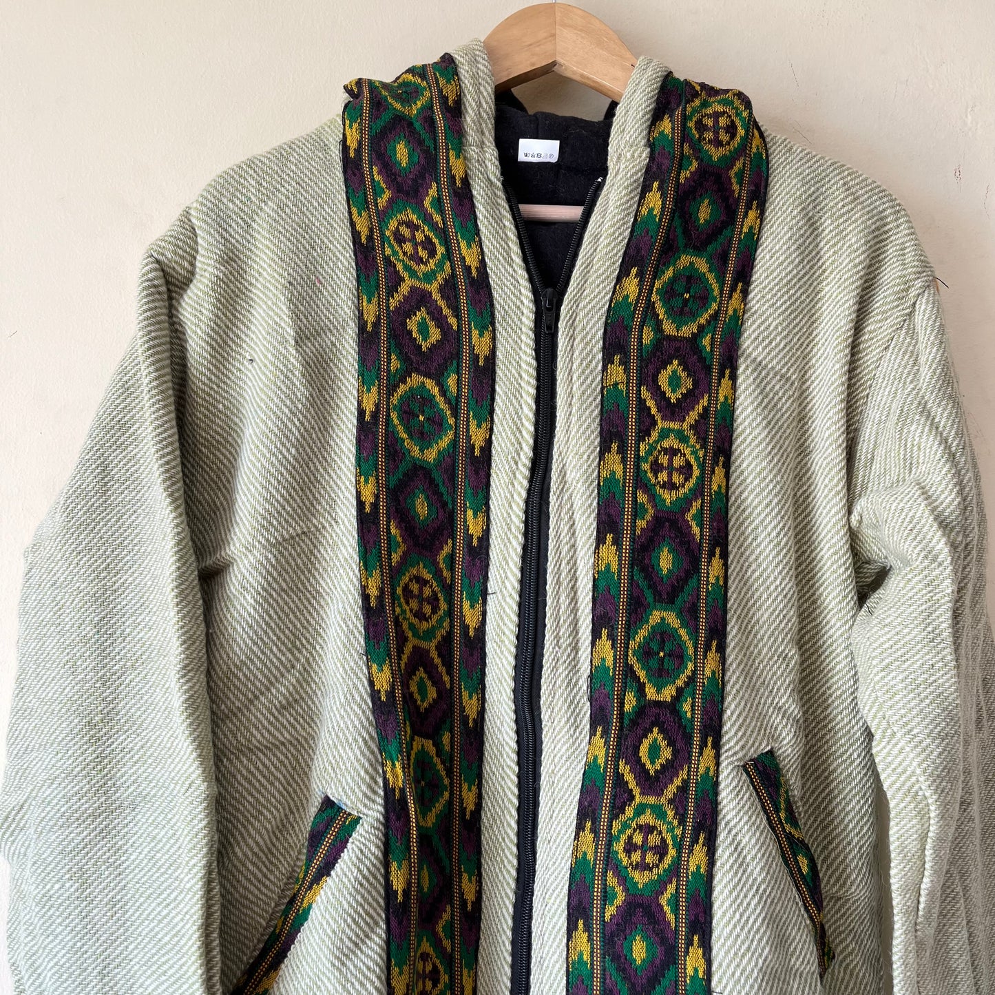 Himachali Jacket - Light Green