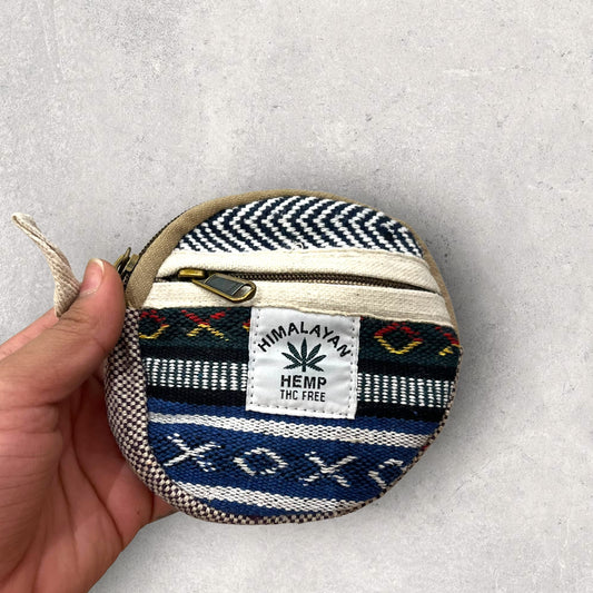 Mini Hemp Pouch (Round)