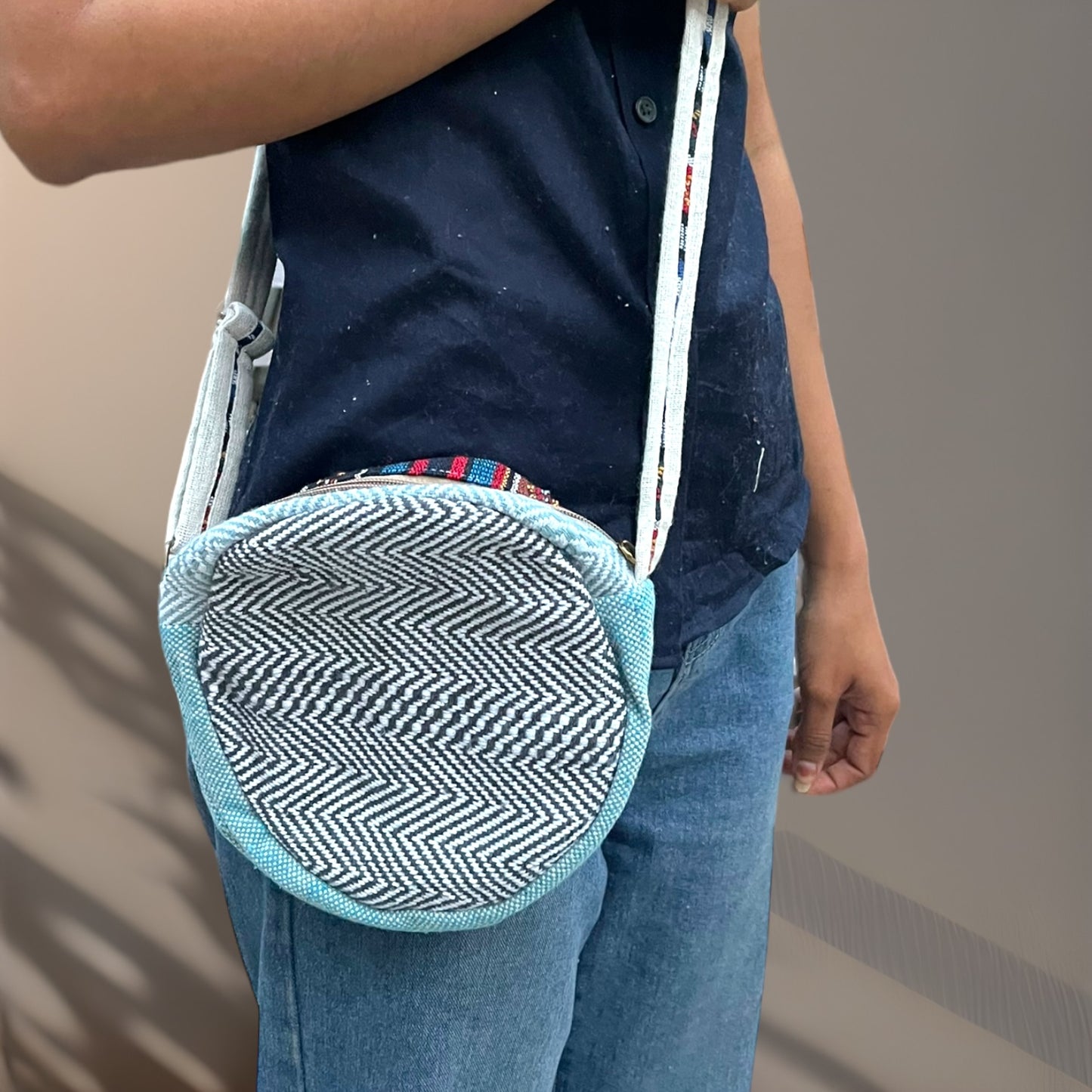 Round Sling Bag