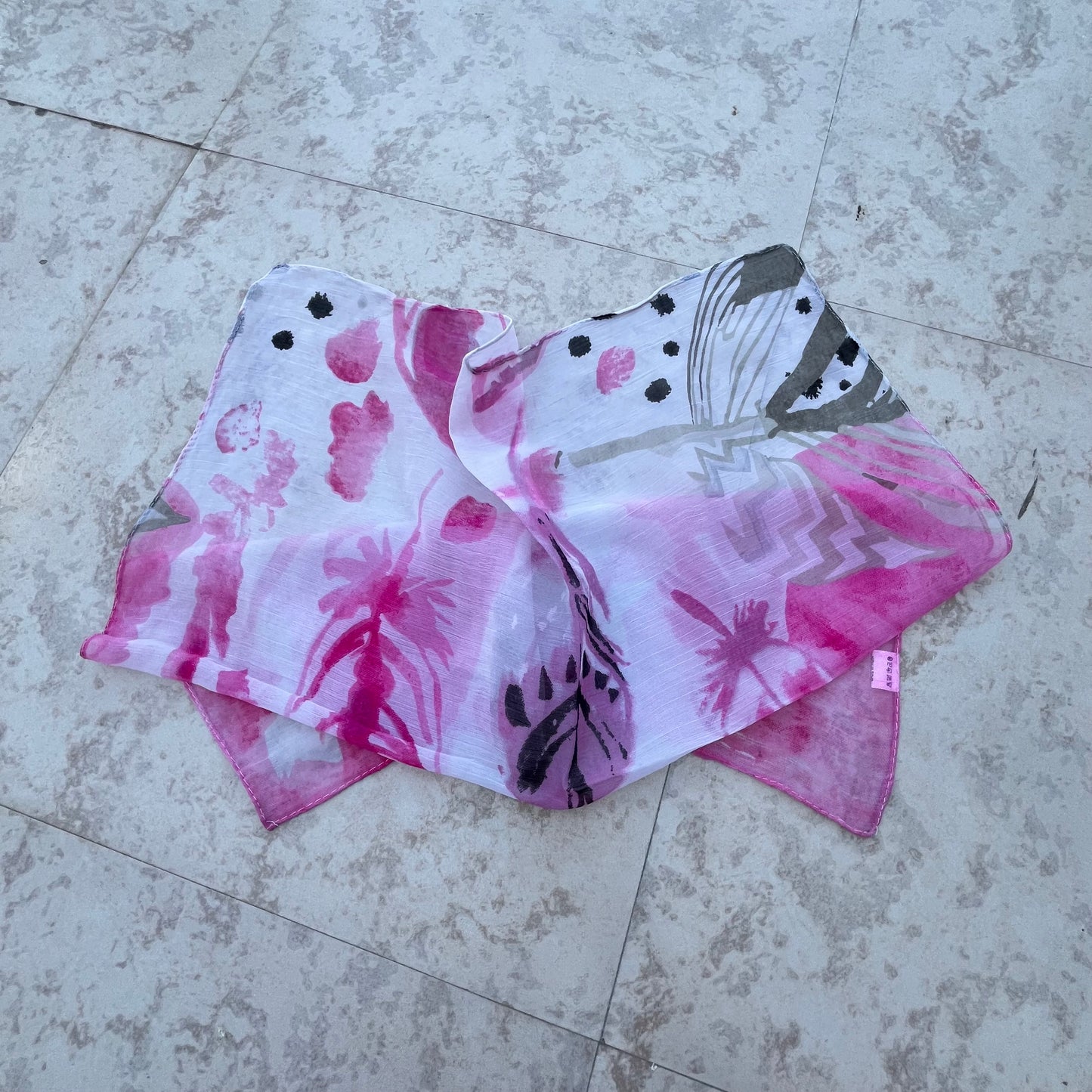 Chiffon Bandana : Multicolour