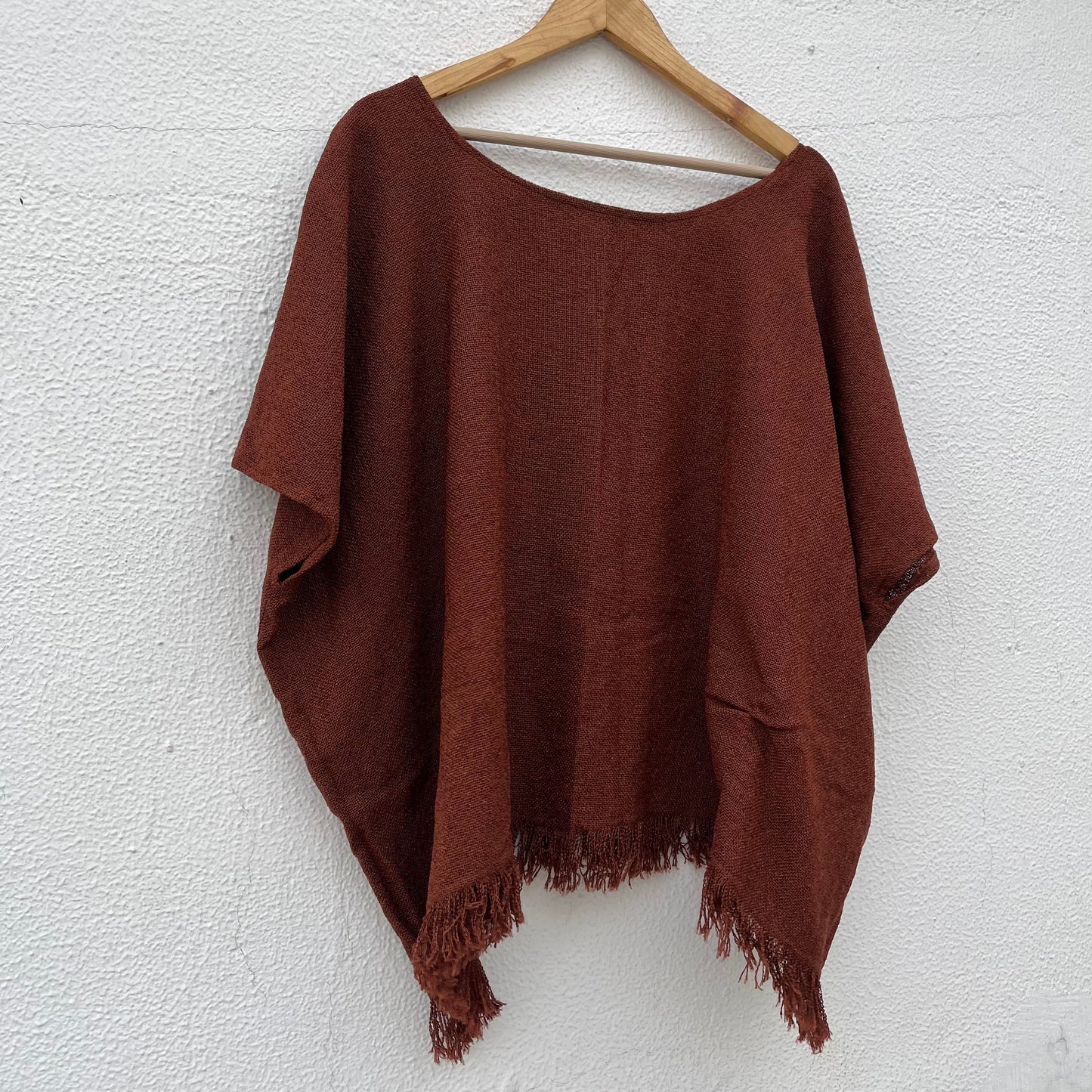 Fakira Cotton Top- Rust Orange