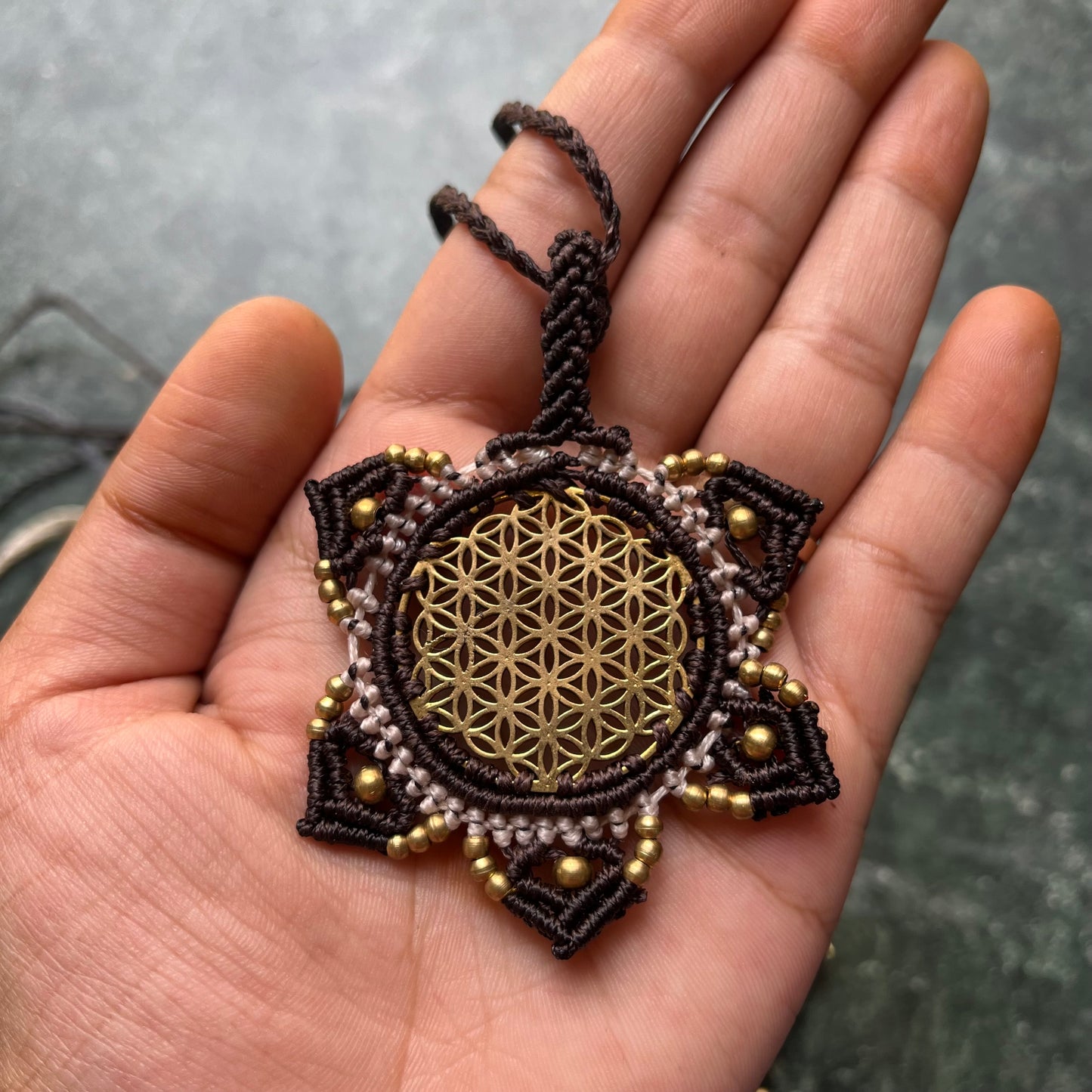 Flower of Life Cosmic Necklace