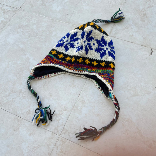 Winter Cap with braids