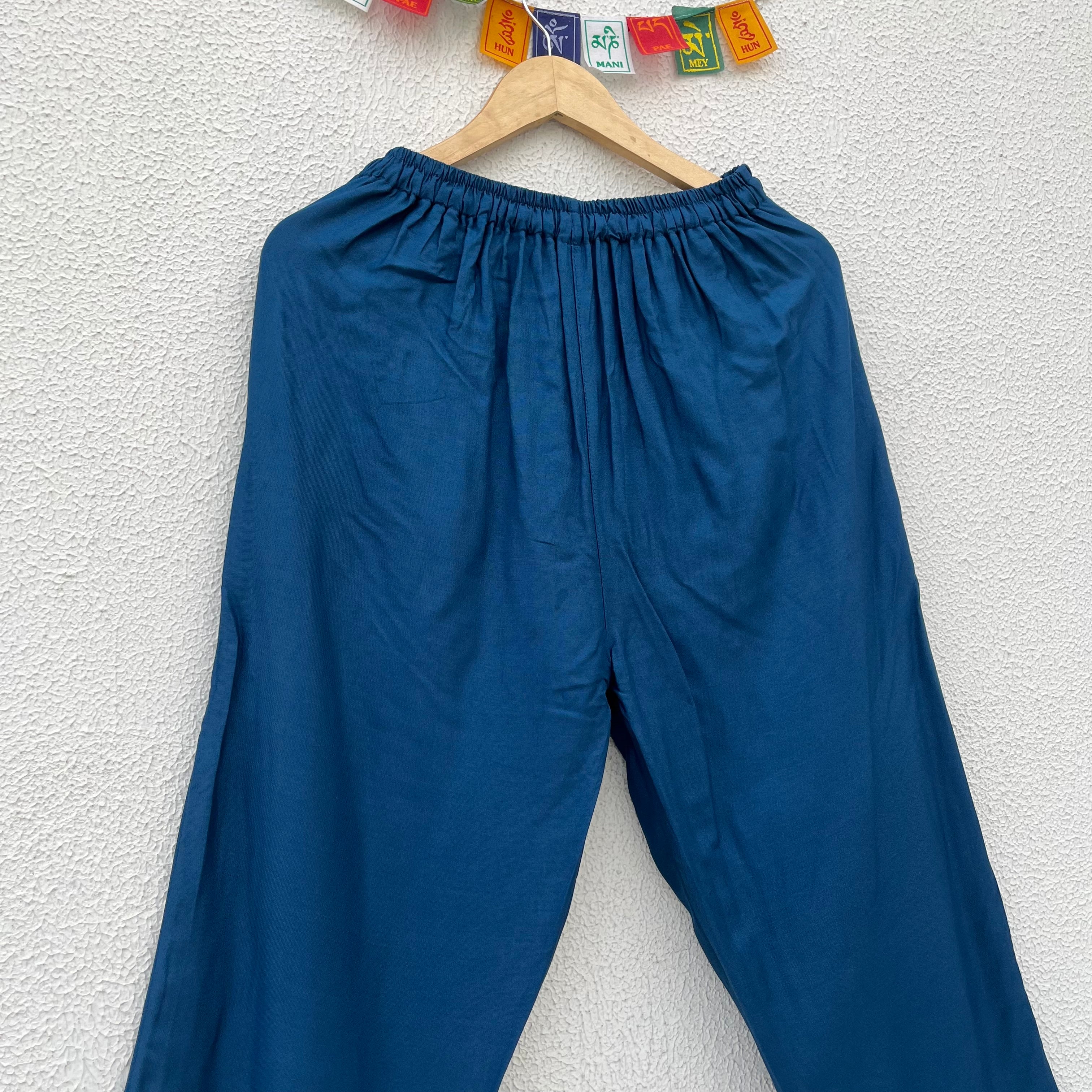 7 Chakra Pants- Firozi (Multicolour)
