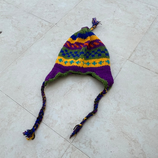 Winter Cap with braids