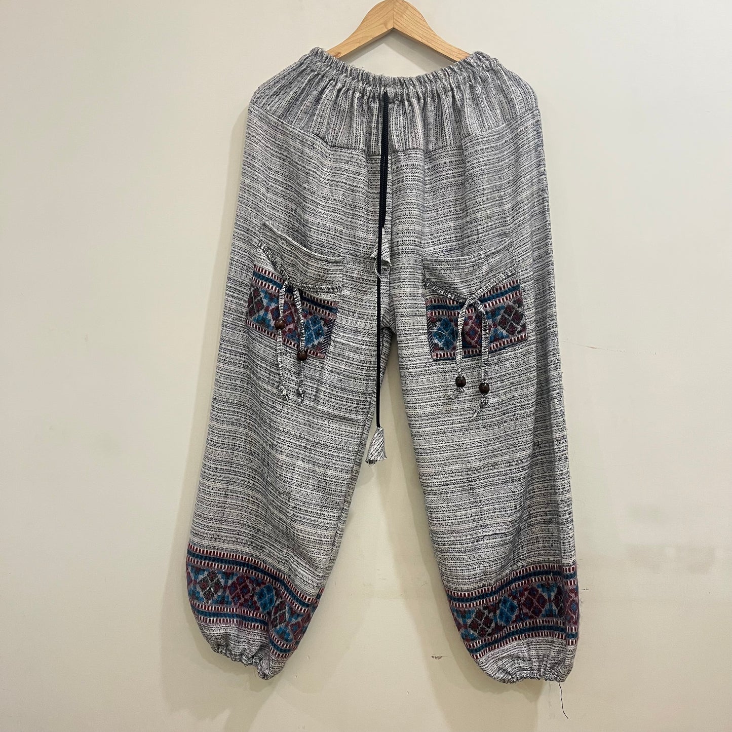 Woollen Pahadi Kullu Pants - Grey