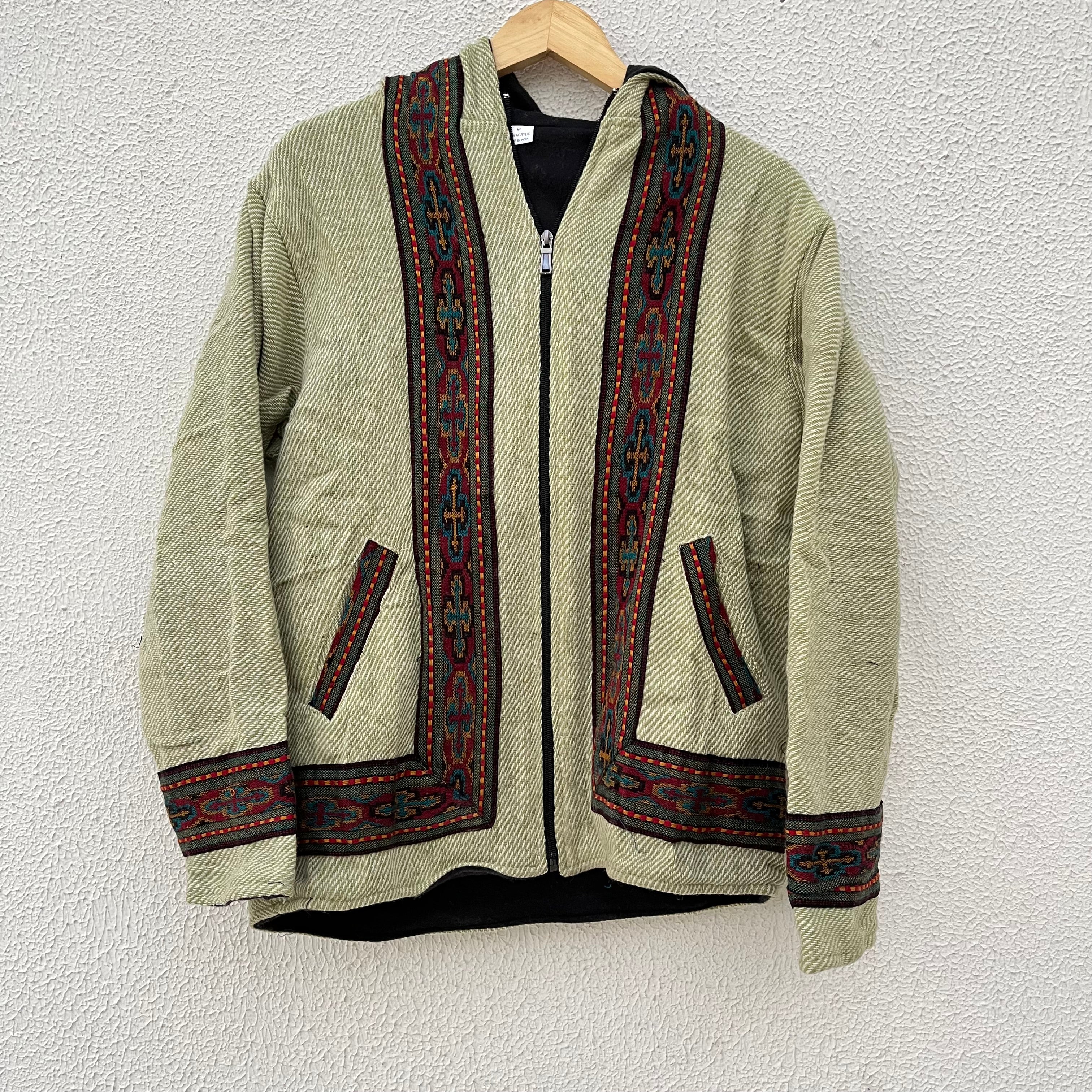 Himachali Jacket - Light Green