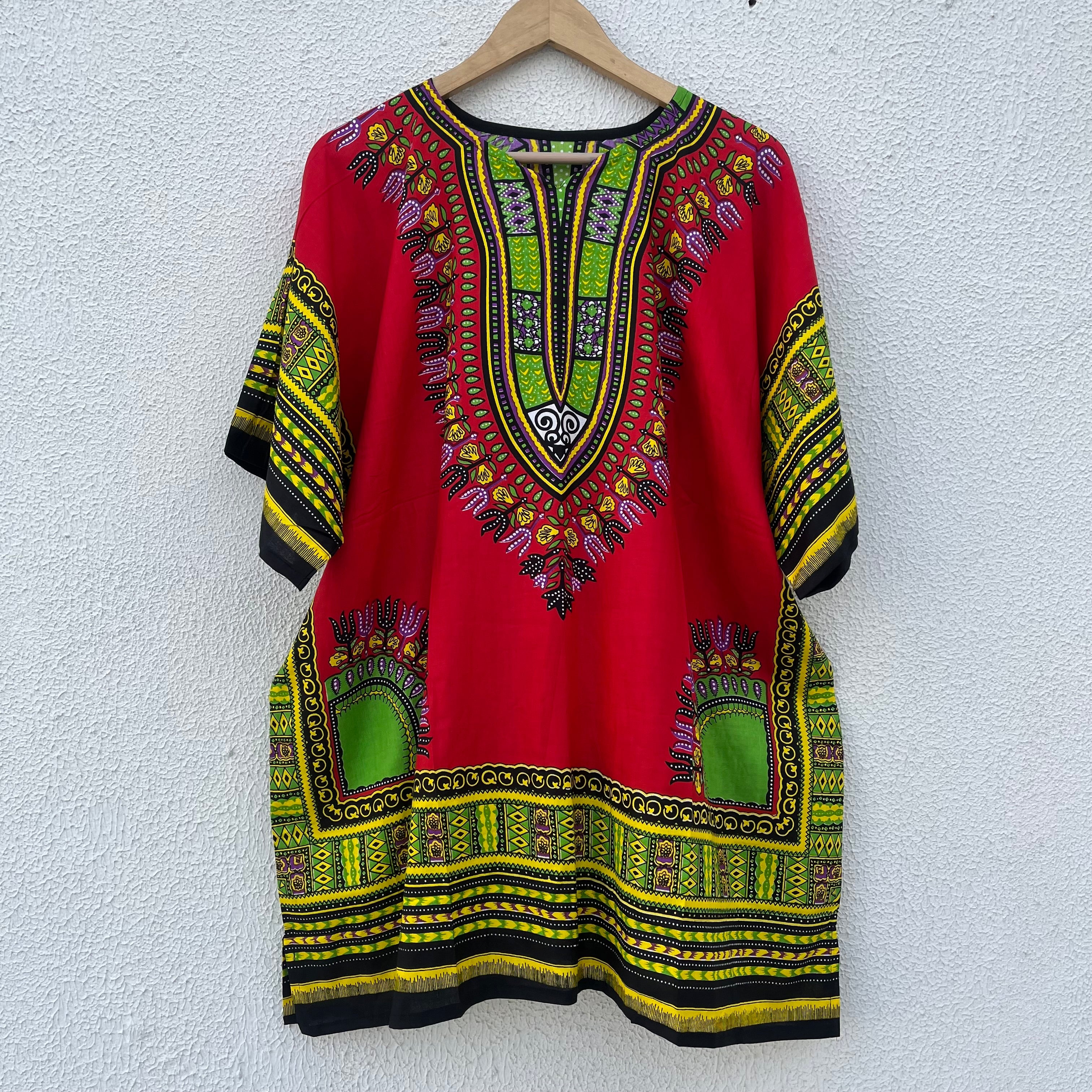 Dashiki Shirt - Red