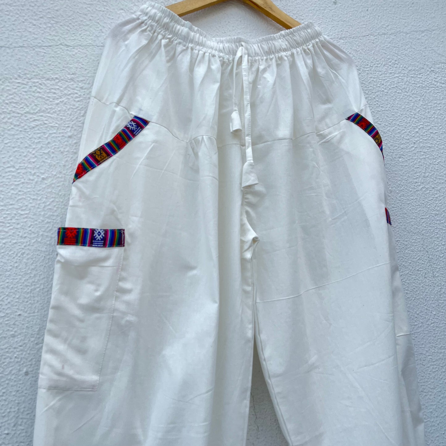 Pahadi Baggy Pants - White