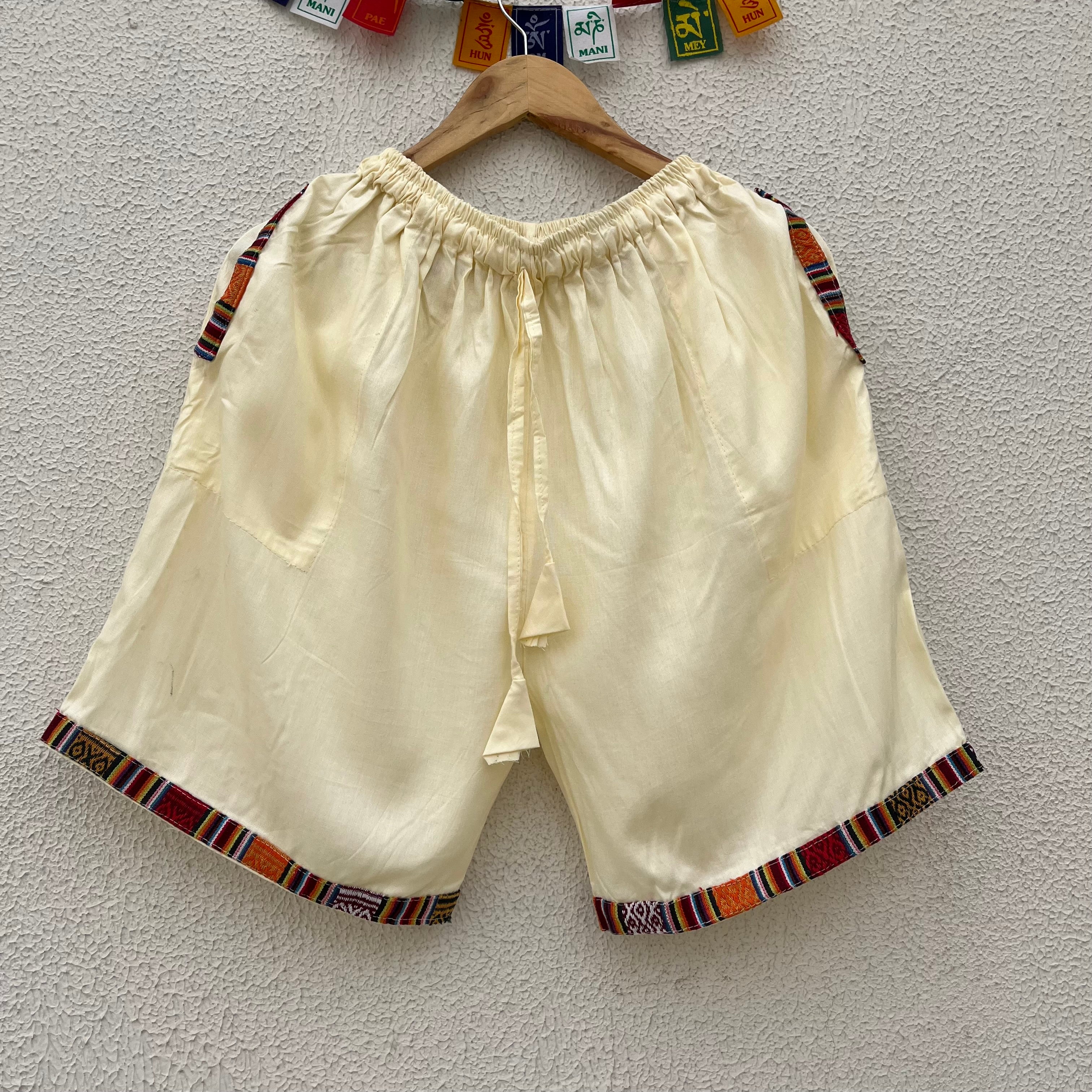 Pahadi Shorts - Cream