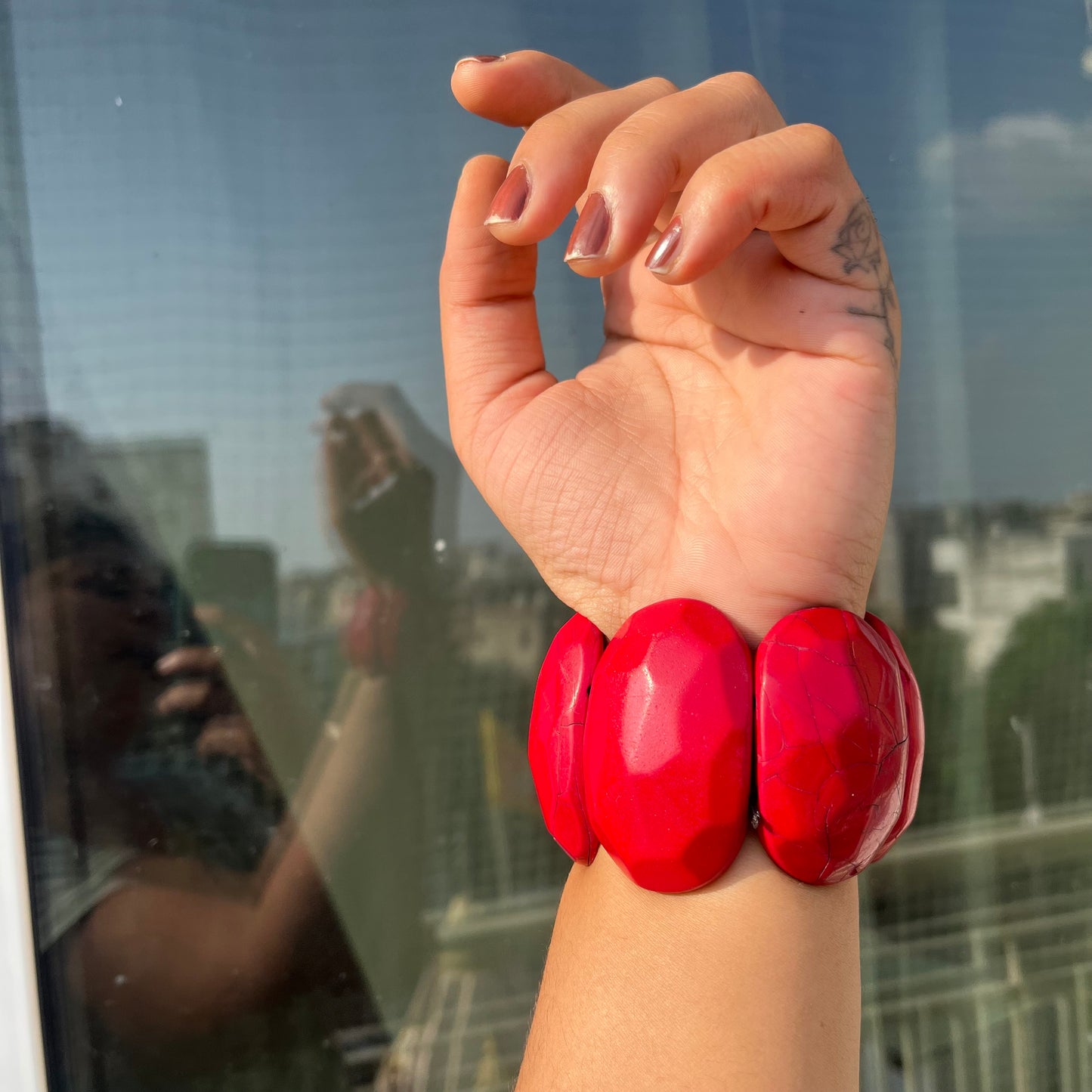 Vintage Acrylic Bracelet